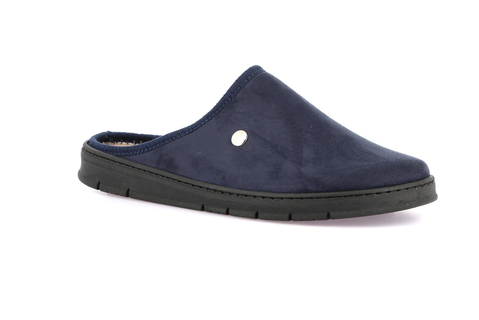 EONE CI3079 BLU PANTOFOLA PUNTA CHIUSA UOMO
