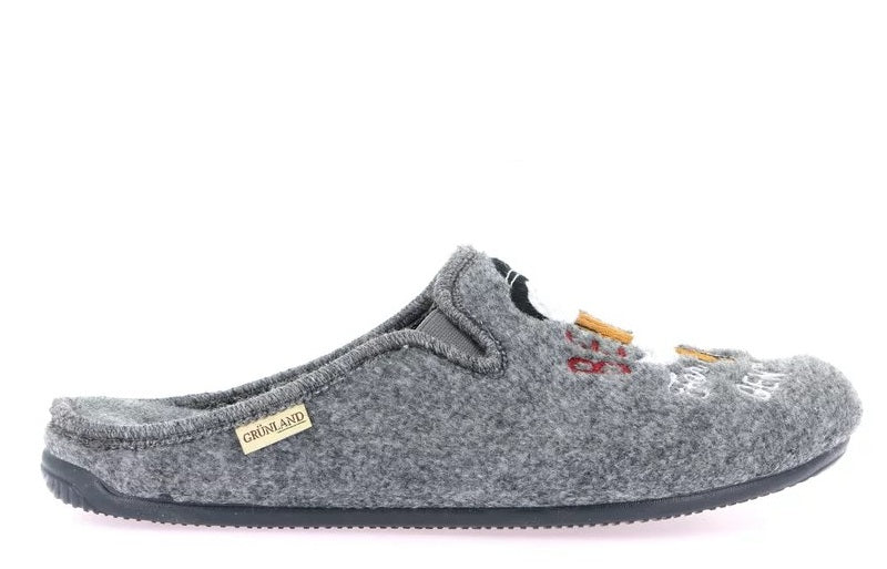 ORMI CI3068 GRIGIO PANTOFOLA PUNTA CHIUSA PANTOFOLE