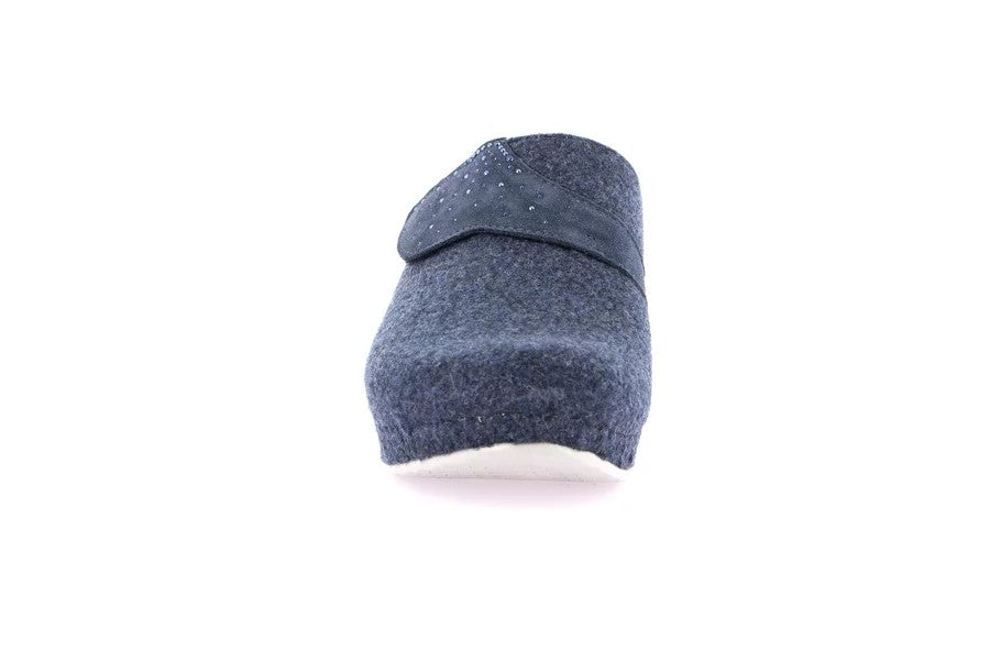 RAPY CI1542 BLU PANTOFOLA PUNTA CHIUSA PANTOFOLE