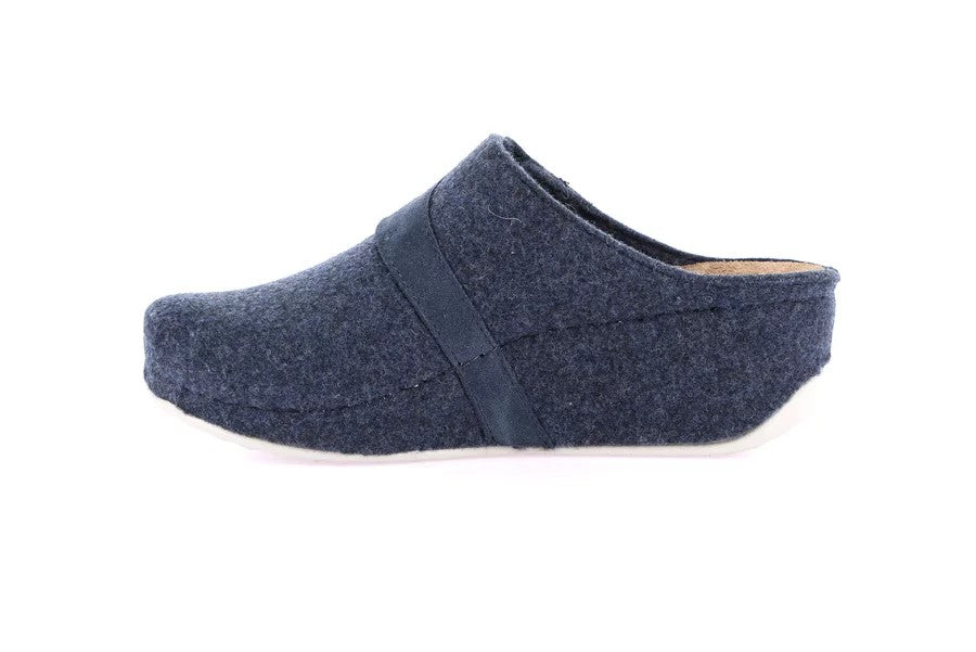 RAPY CI1542 BLU PANTOFOLA PUNTA CHIUSA PANTOFOLE