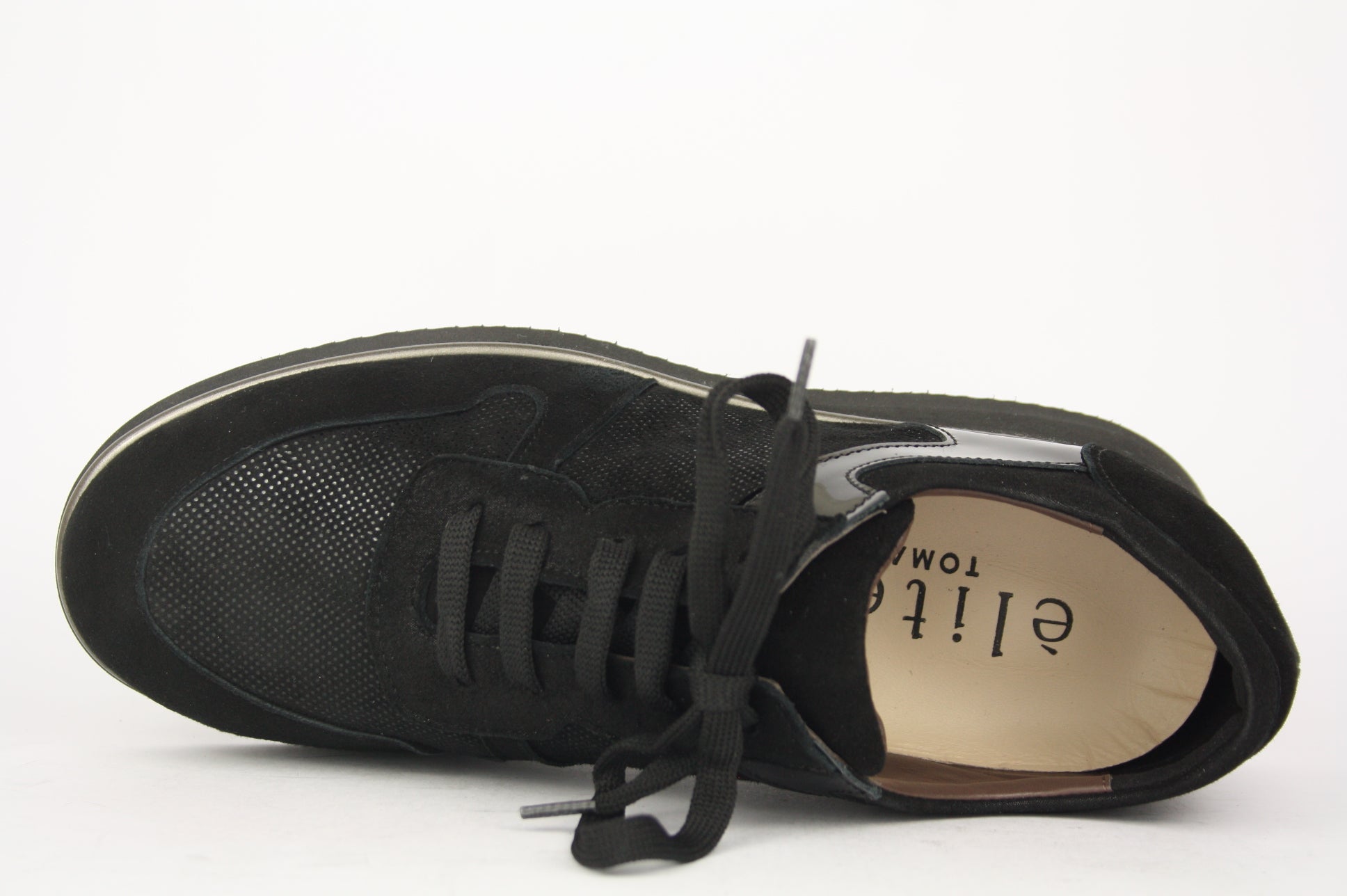TRIXI - MICRO NERO LACCI DONNA
