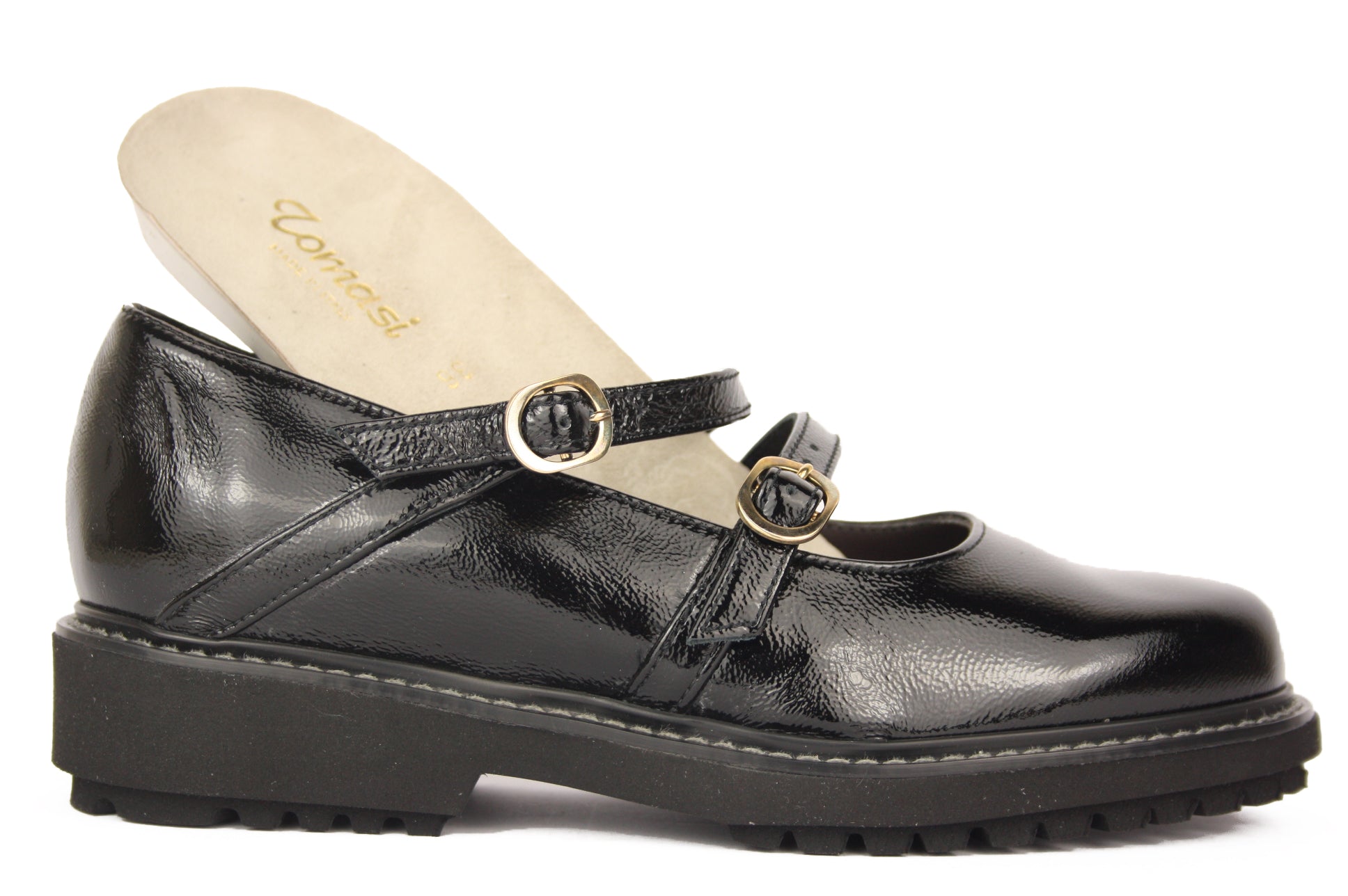 MIRELLA - ALMA LIGHT NERO CINTURINO DONNA