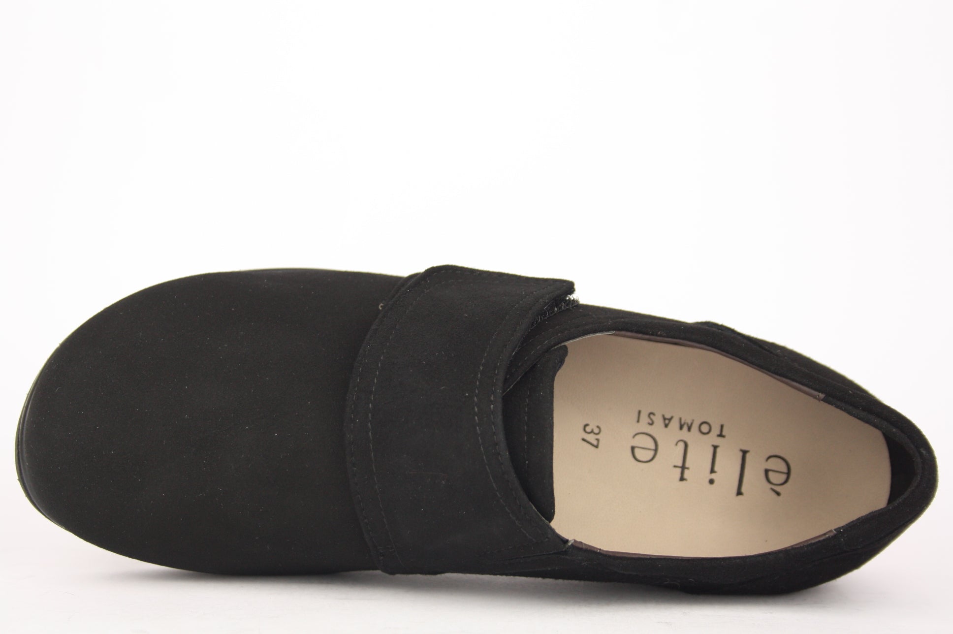 MILVA ORTHO NERO CHIUSURA A STRAPPO DONNA