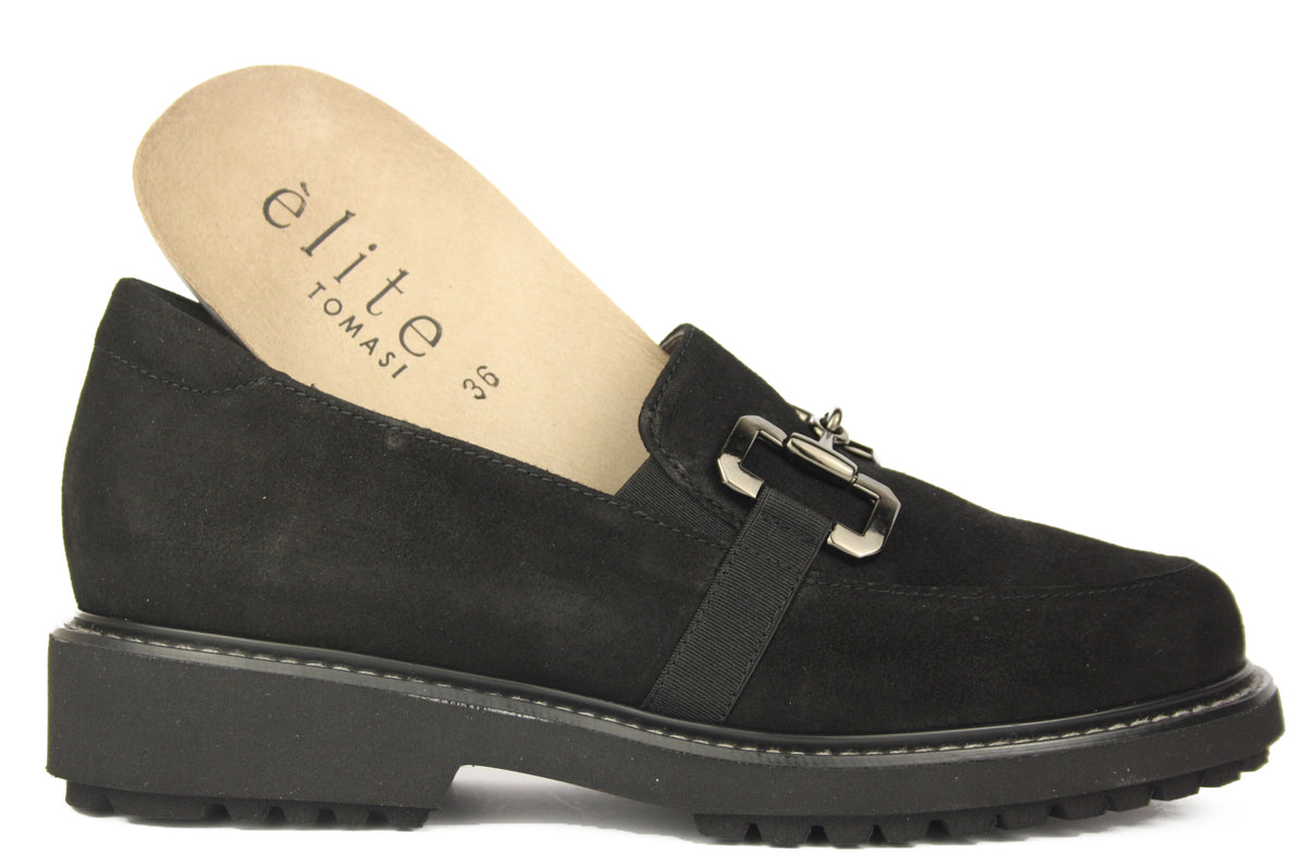 LEANDRA - N.ALMA NERO MOCASSINO DONNA