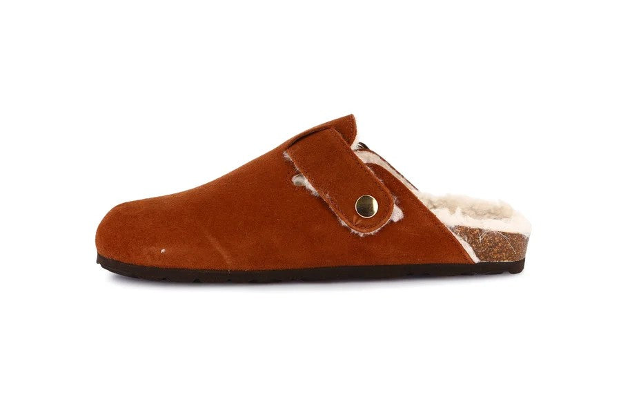 SARA CB2000 CUOIO SABOT PANTOFOLE