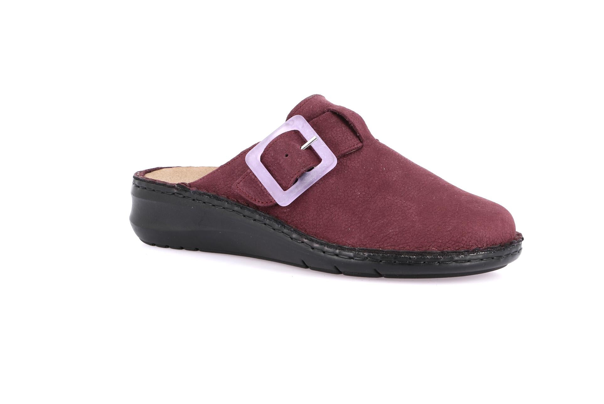 DAMI CE0832 BORDEAUX PANTOFOLA PUNTA CHIUSA PANTOFOLE