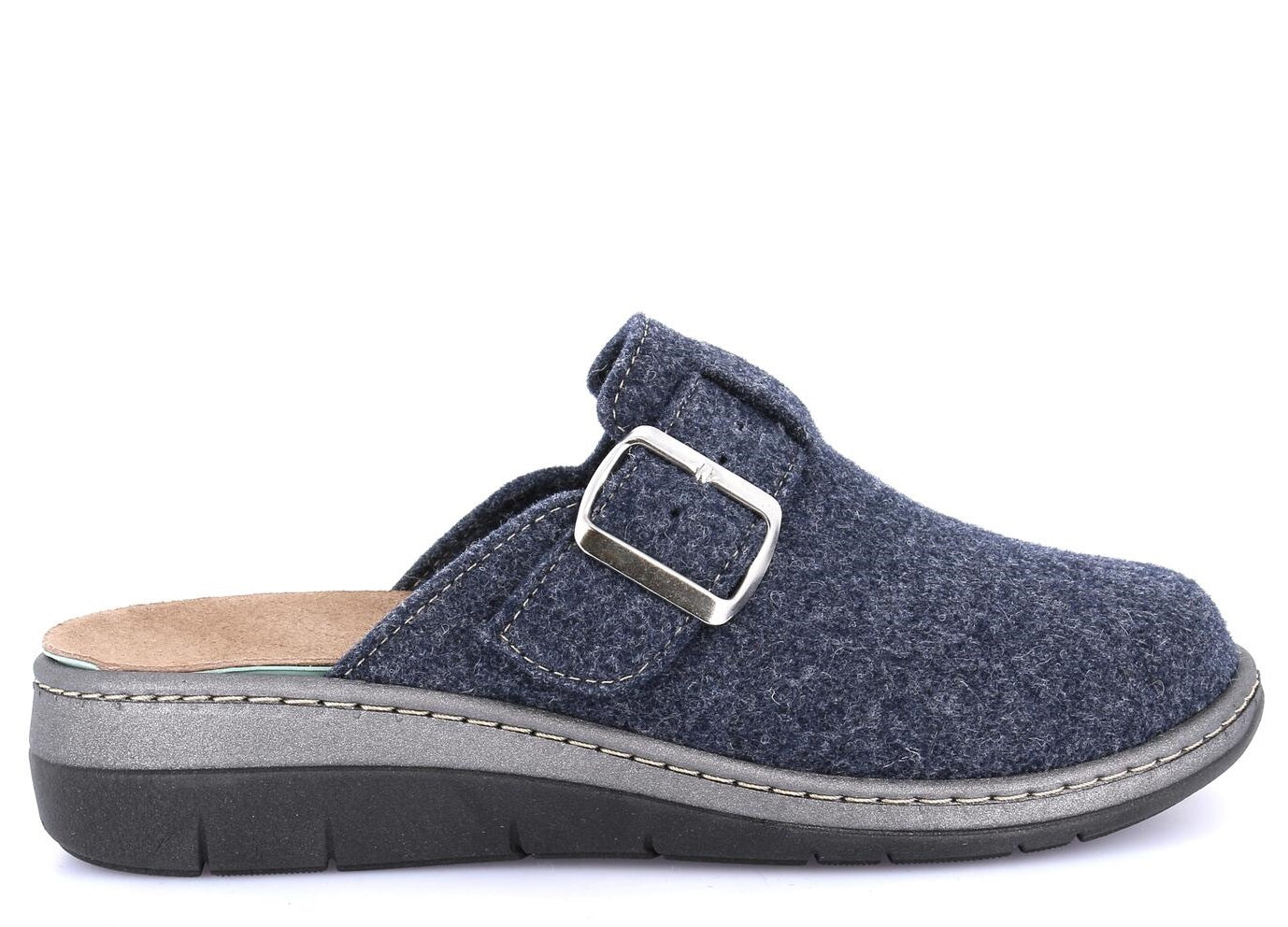 DASA CE0469 BLU PANTOFOLA PUNTA CHIUSA PANTOFOLE