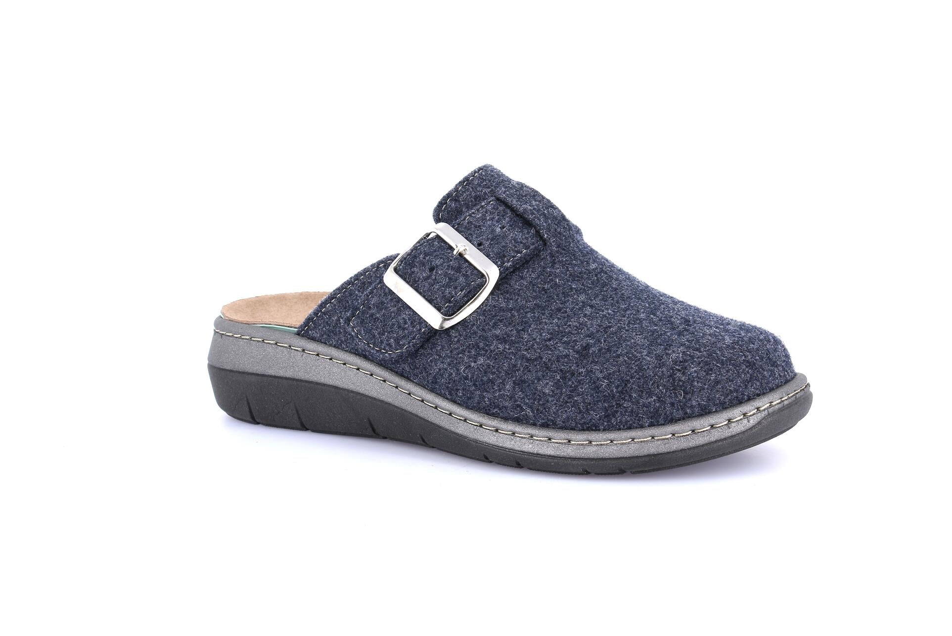 DASA CE0469 BLU PANTOFOLA PUNTA CHIUSA PANTOFOLE