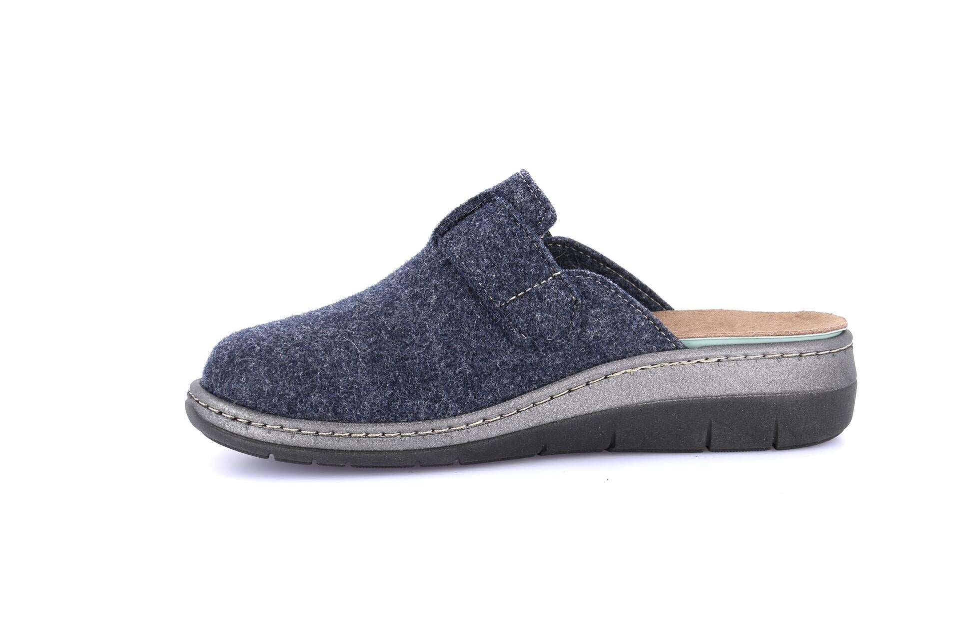 DASA CE0469 BLU PANTOFOLA PUNTA CHIUSA PANTOFOLE