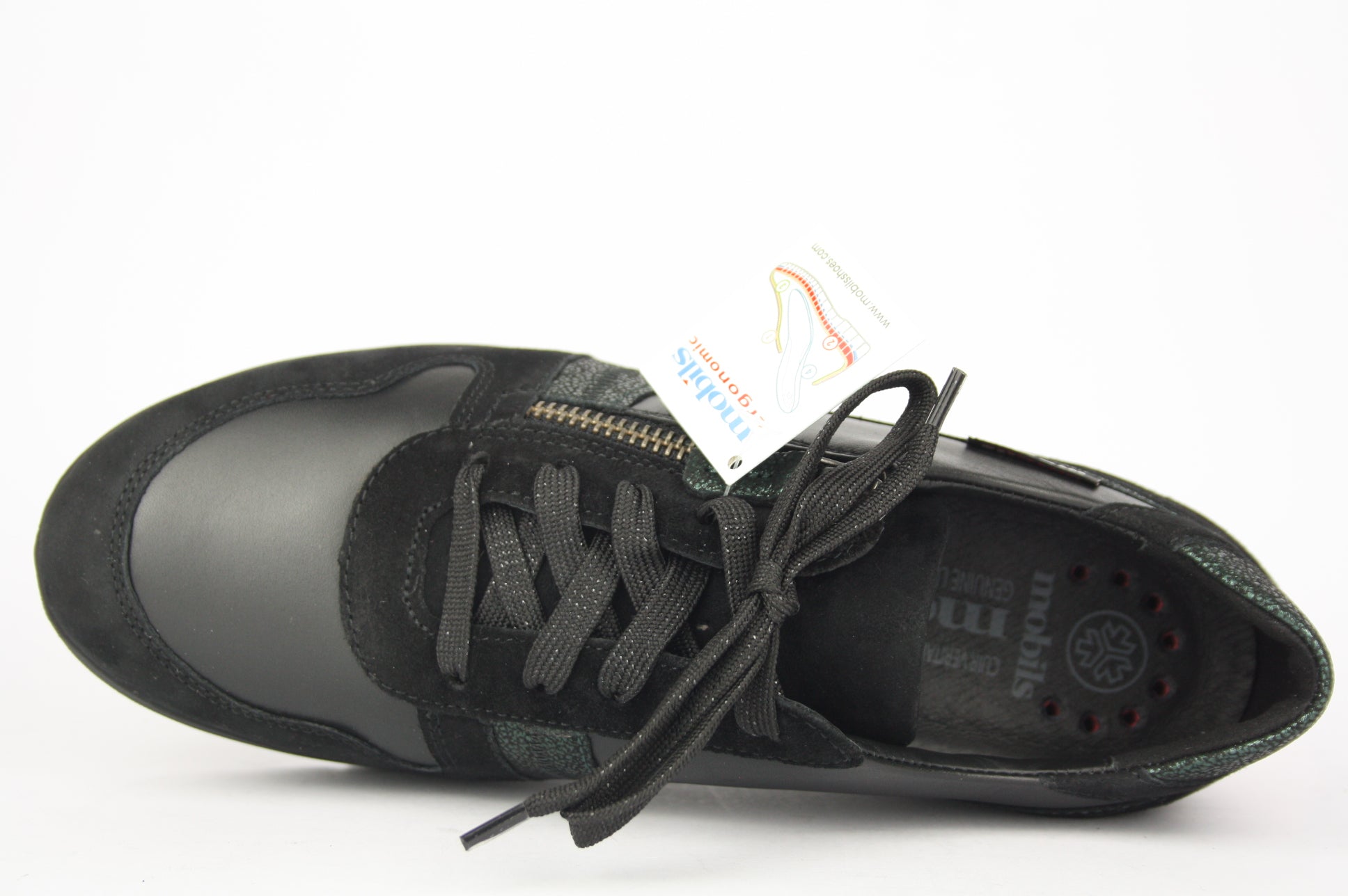 ABBY MOBILS NERO LACCI DONNA