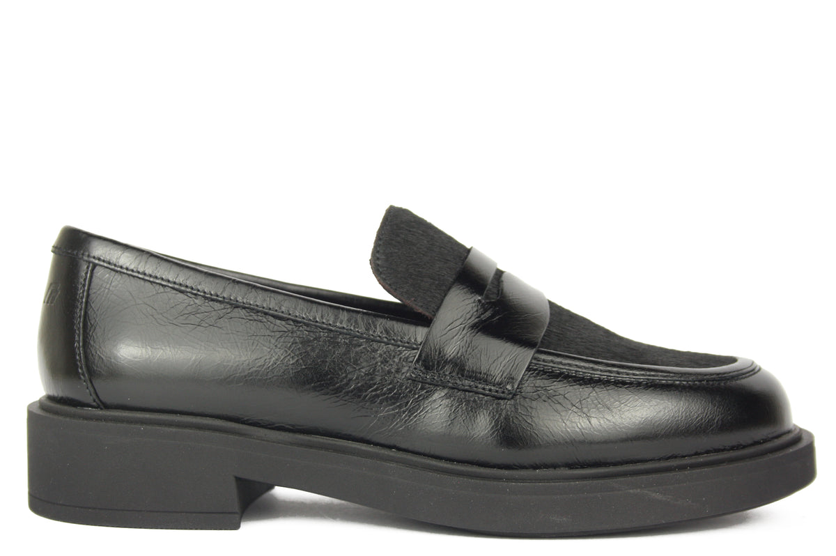 79Y2 NERO MOCASSINO DONNA