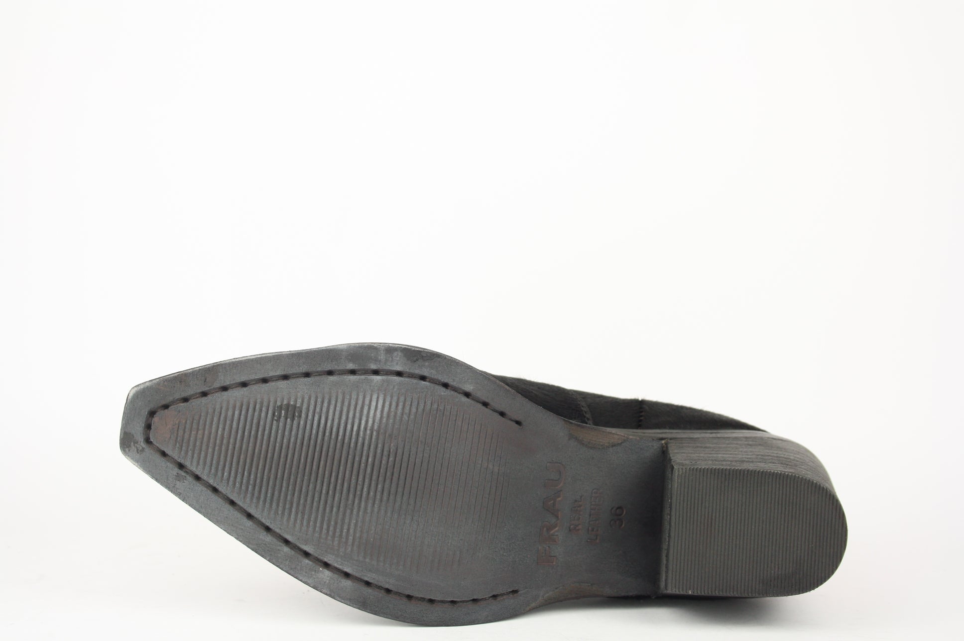 76E3 NERO TRONCHETTO DONNA