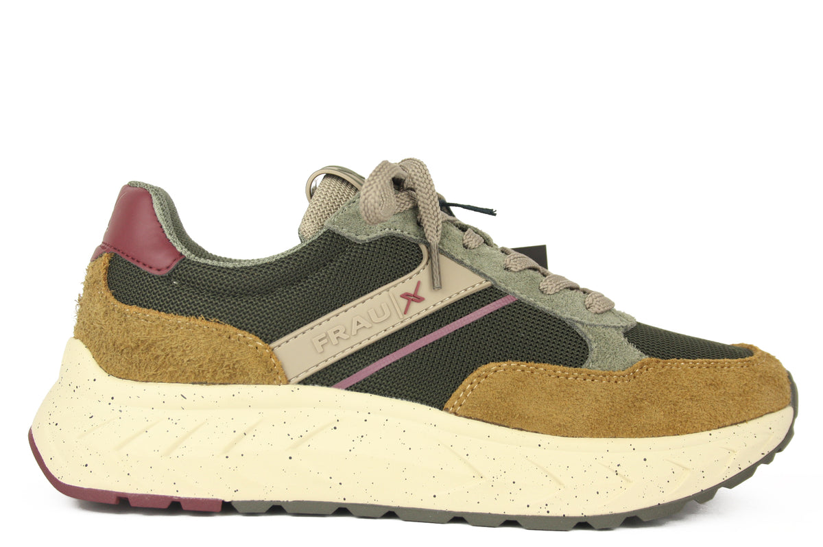 X013 MARRON SNEAKERS UOMO