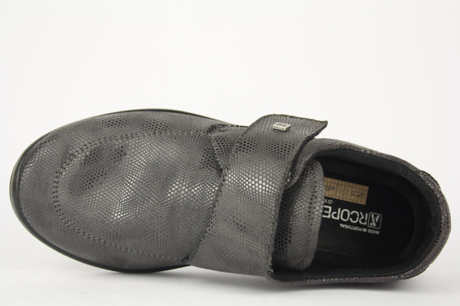 REPOVESI 4626 GRIGIO CHIUSURA A STRAPPO DONNA