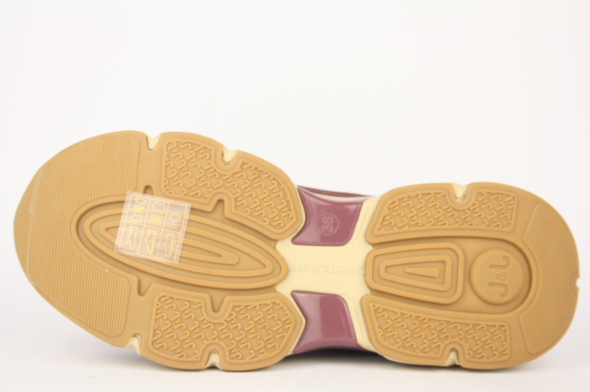 J-441 BEIGE SNEAKERS DONNA