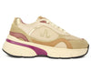 J-441 BEIGE SNEAKERS DONNA