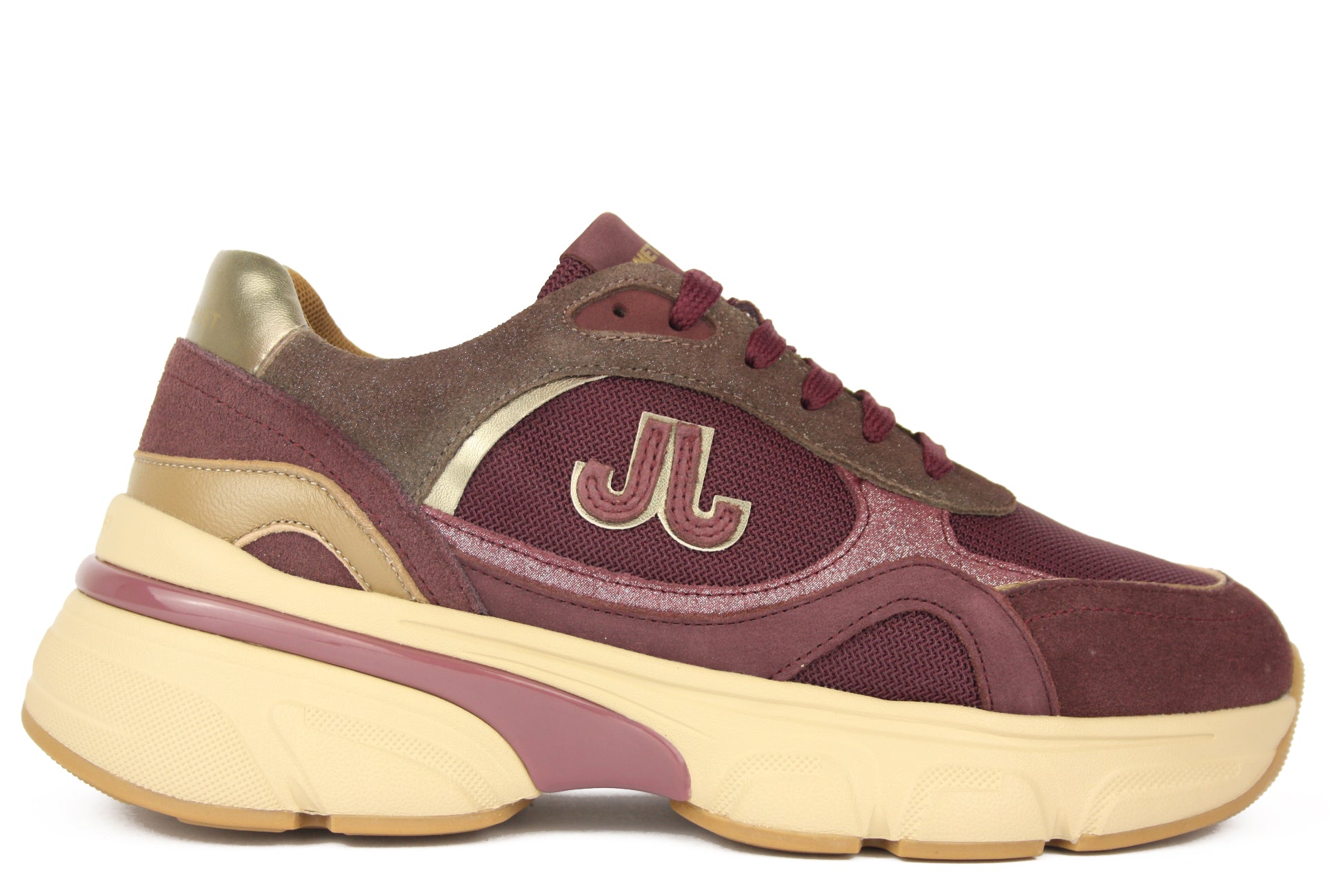 J-441 BORDEAUX SNEAKERS DONNA