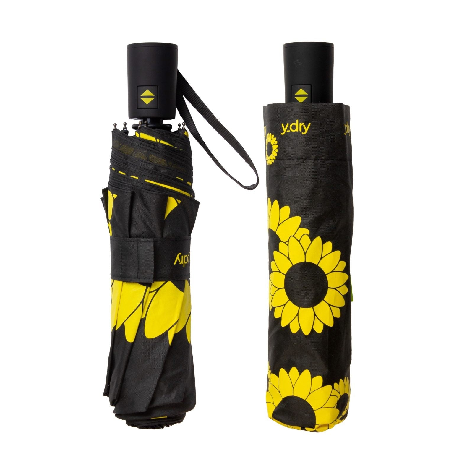 SUNFLOWERS 2220 GIALLO OMBRELLO PIEGHEVOLE ANTIVENTO UNISEX ACCESSORI