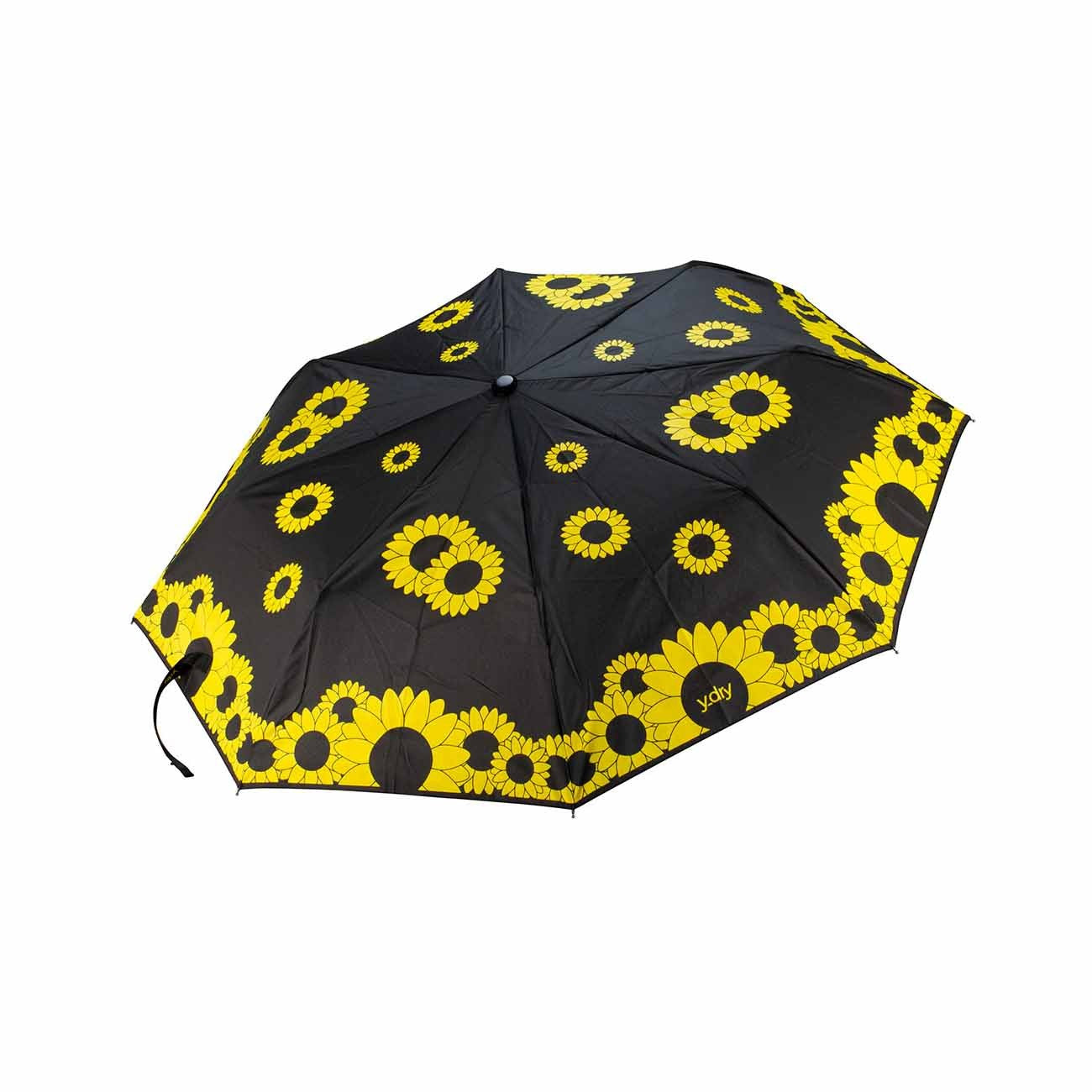 SUNFLOWERS 2220 GIALLO OMBRELLO PIEGHEVOLE ANTIVENTO UNISEX ACCESSORI