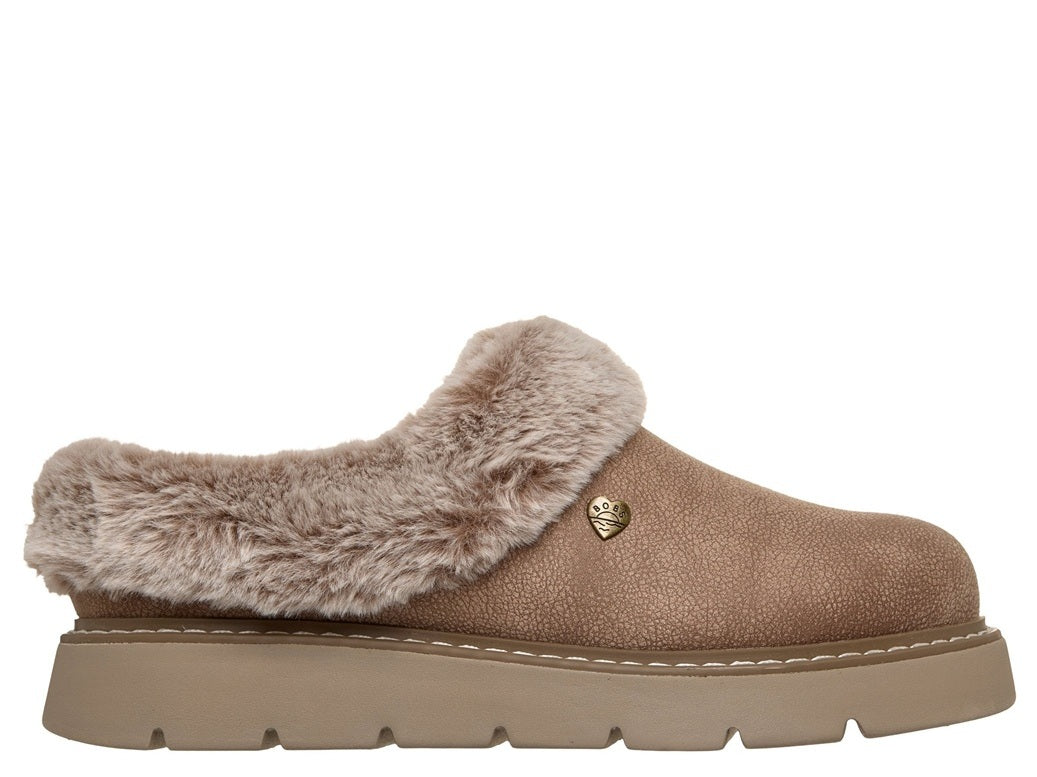 114762 TAUPE PANTOFOLA PUNTA CHIUSA PANTOFOLE