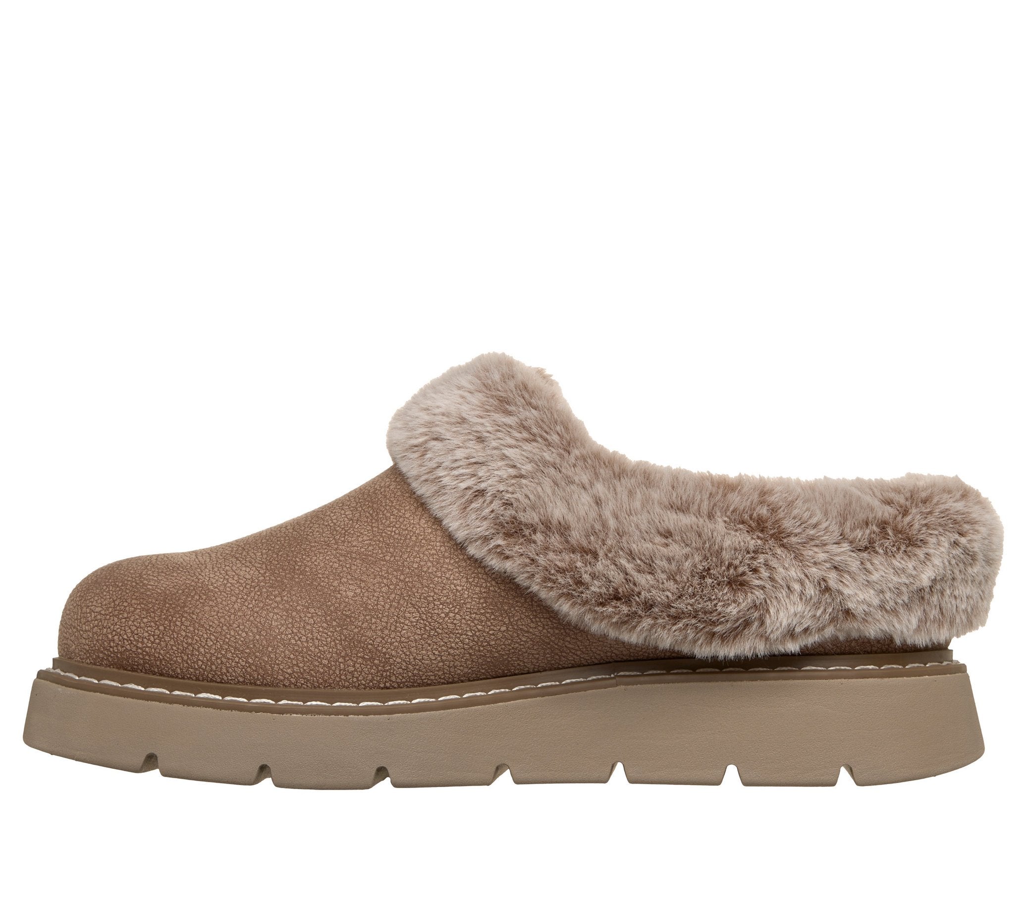 114762 TAUPE PANTOFOLA PUNTA CHIUSA DONNA