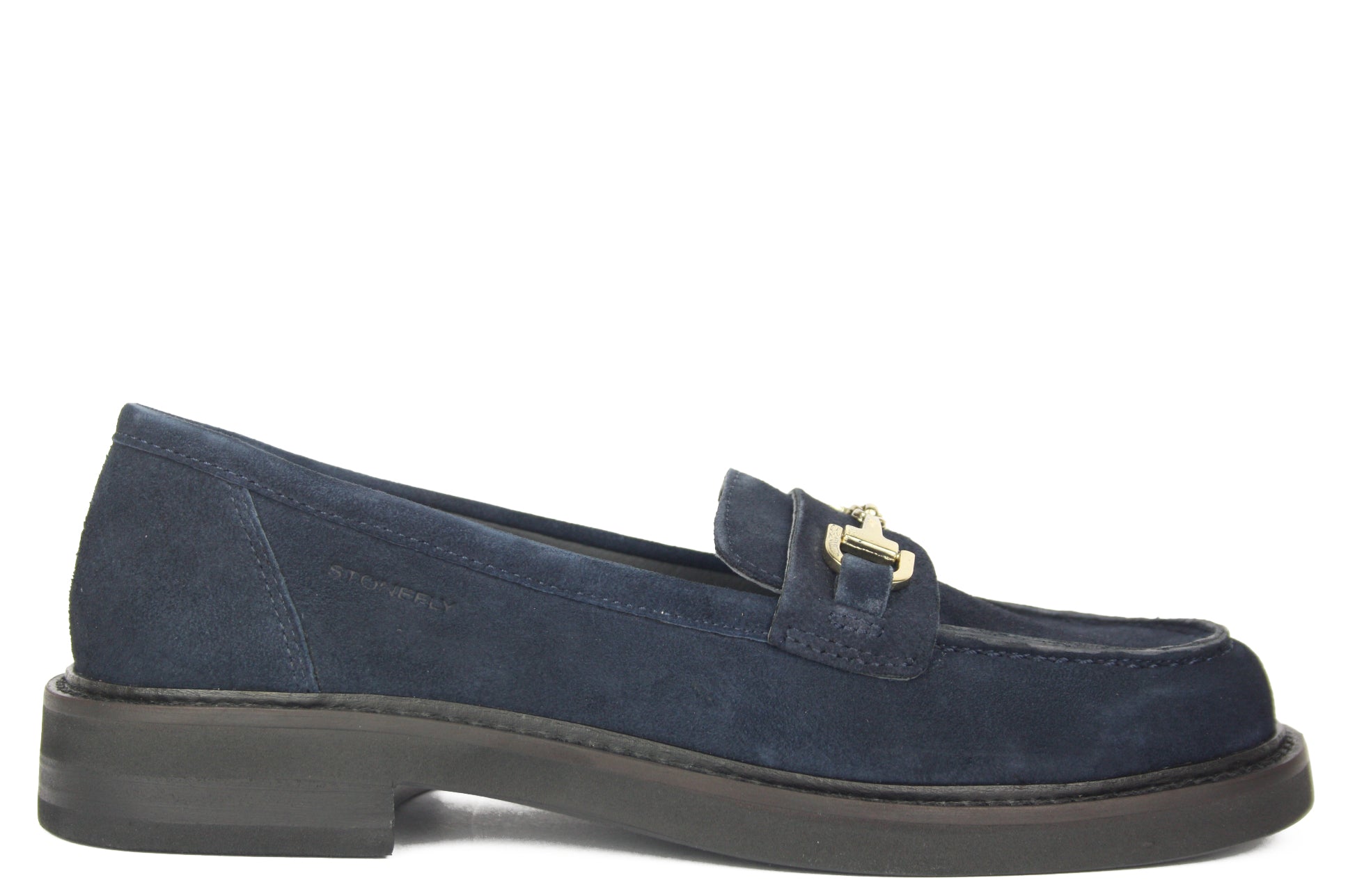 CELINE 5 BLU MOCASSINO DONNA