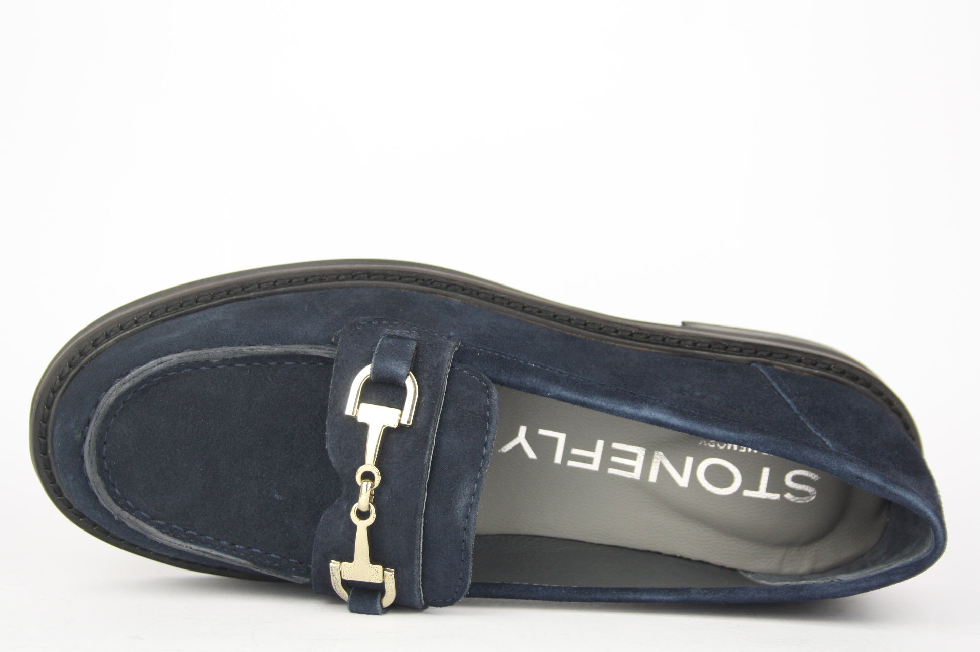 CELINE 5 BLU MOCASSINO DONNA