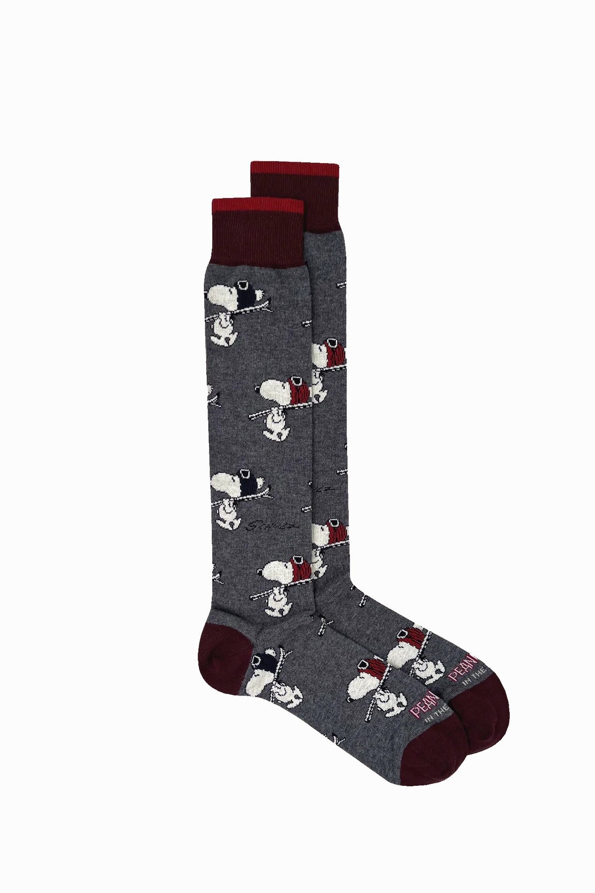 SNOOPY SKI ALL. GRIGIO CALZE UOMO ACCESSORI