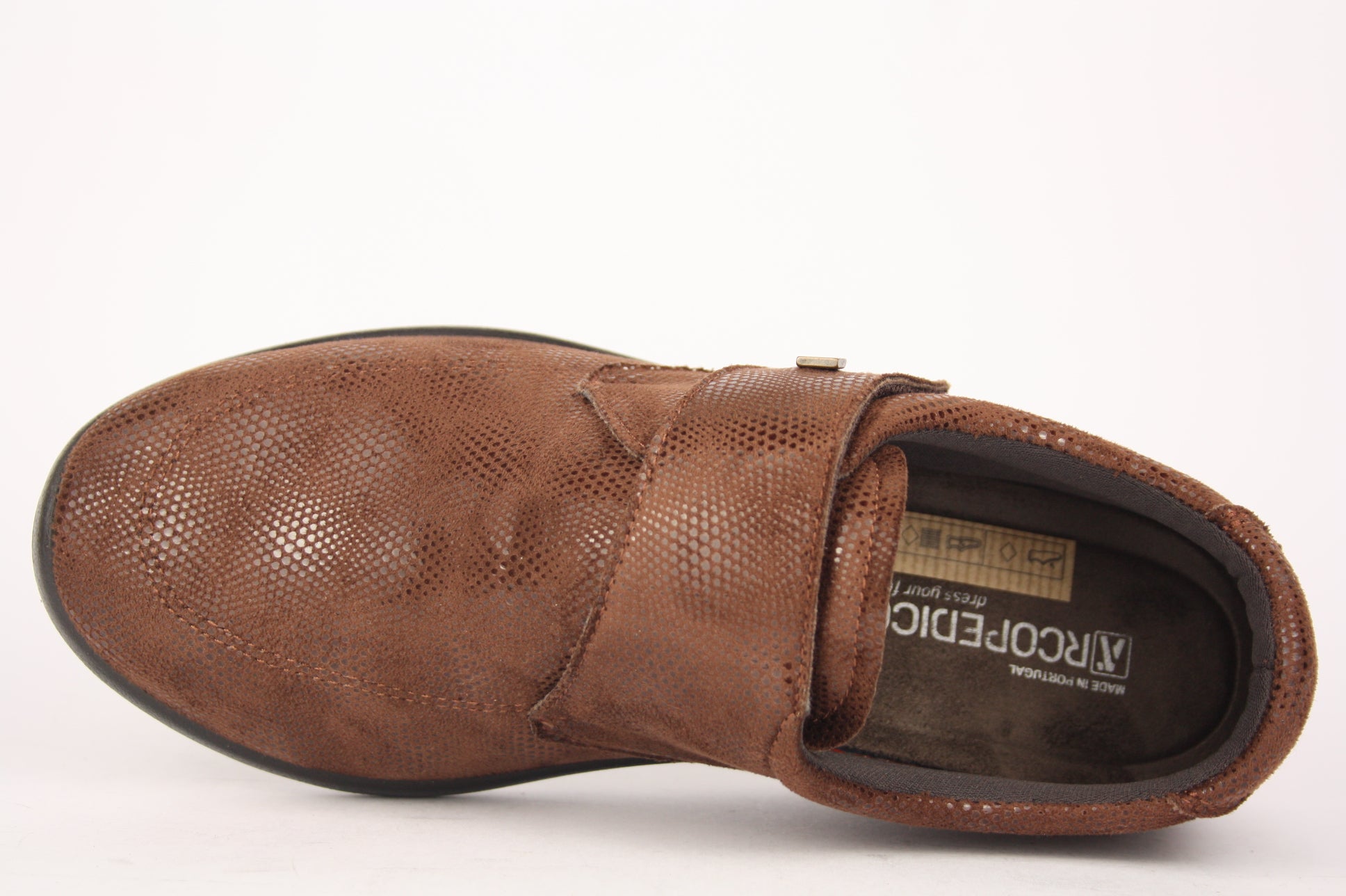 REPOVESI 4626 MARRON CHIUSURA A STRAPPO DONNA