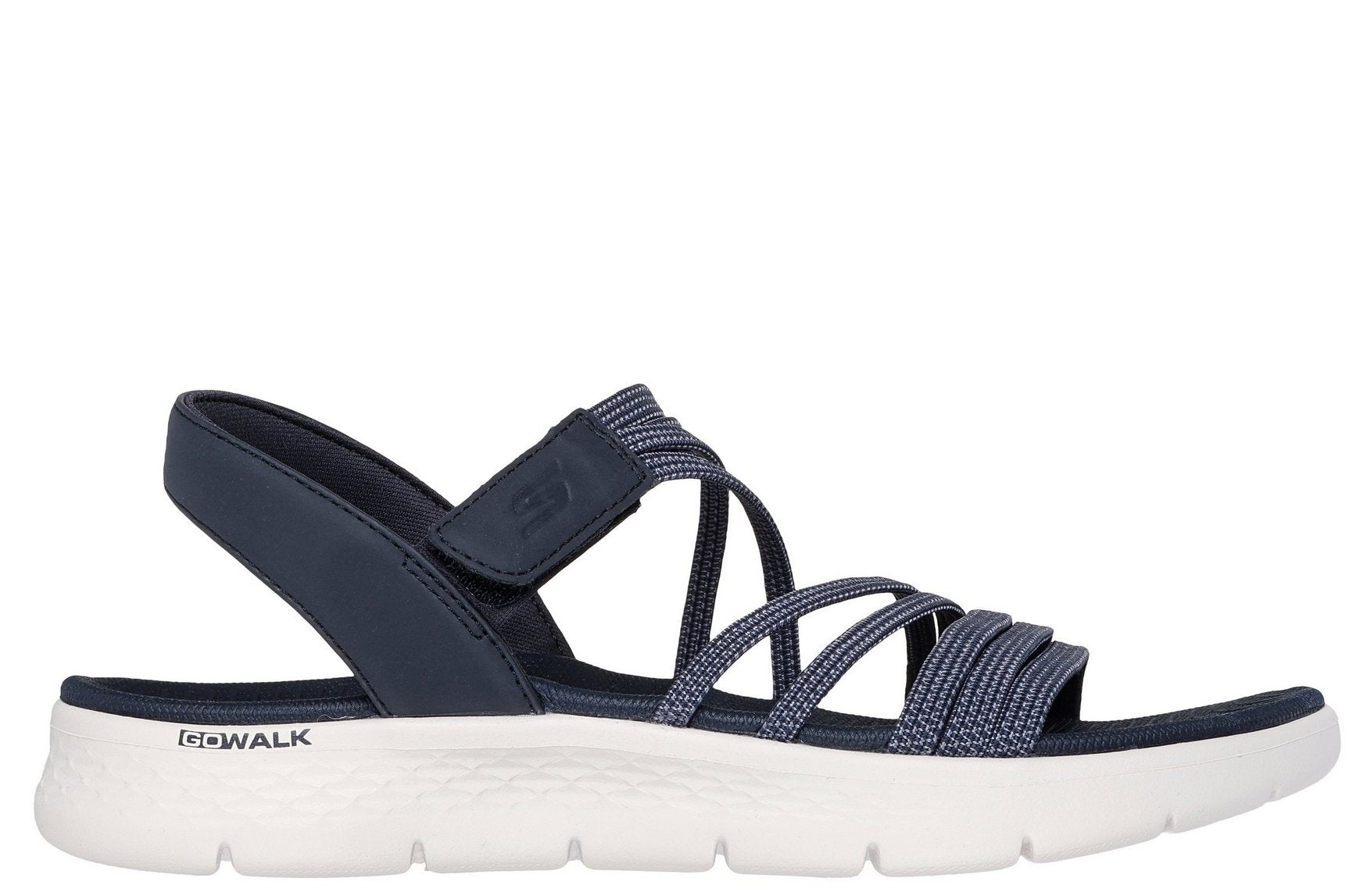 141473 GO WALK BLU SANDALO DONNA