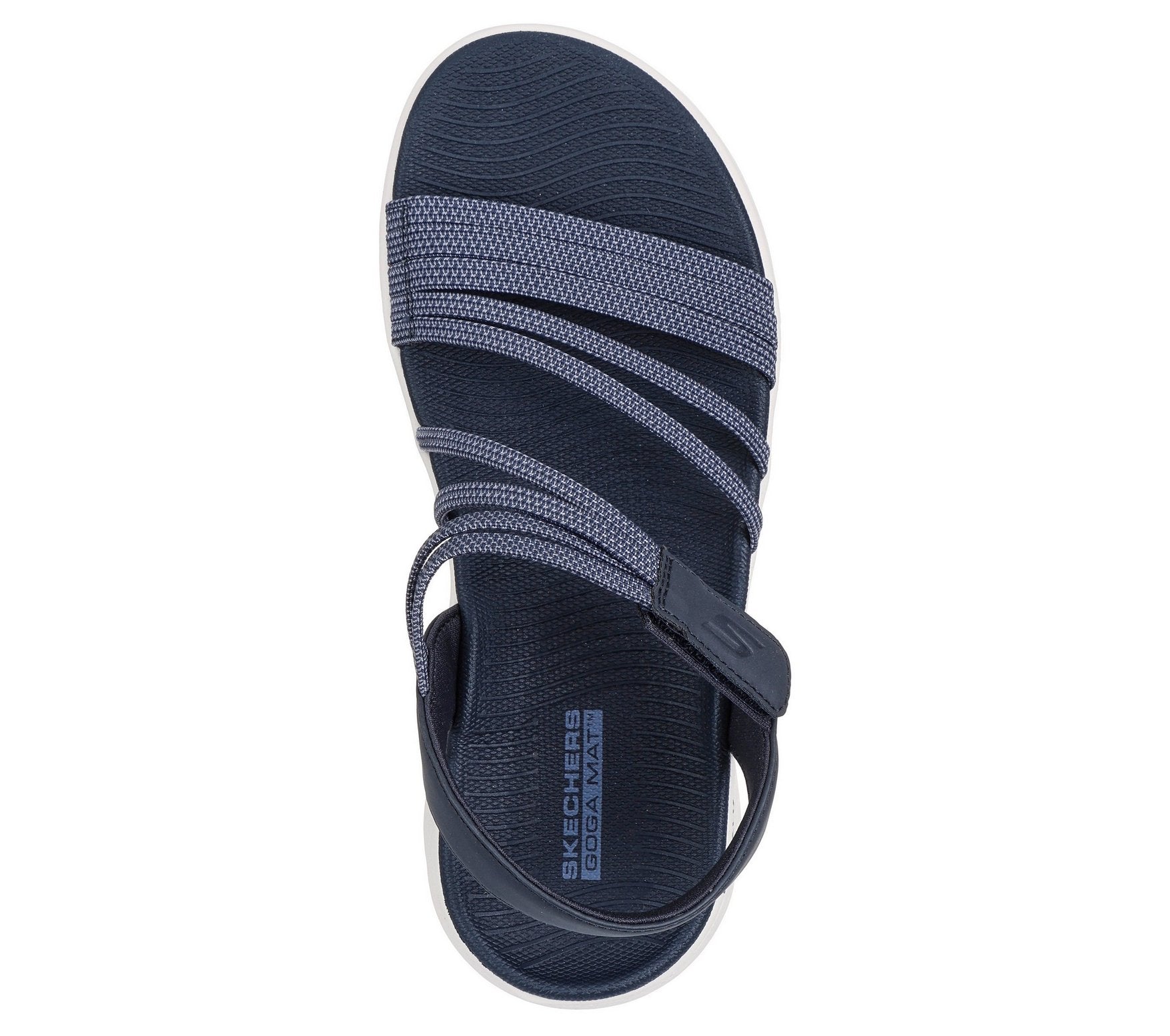 141473 GO WALK BLU SANDALO DONNA