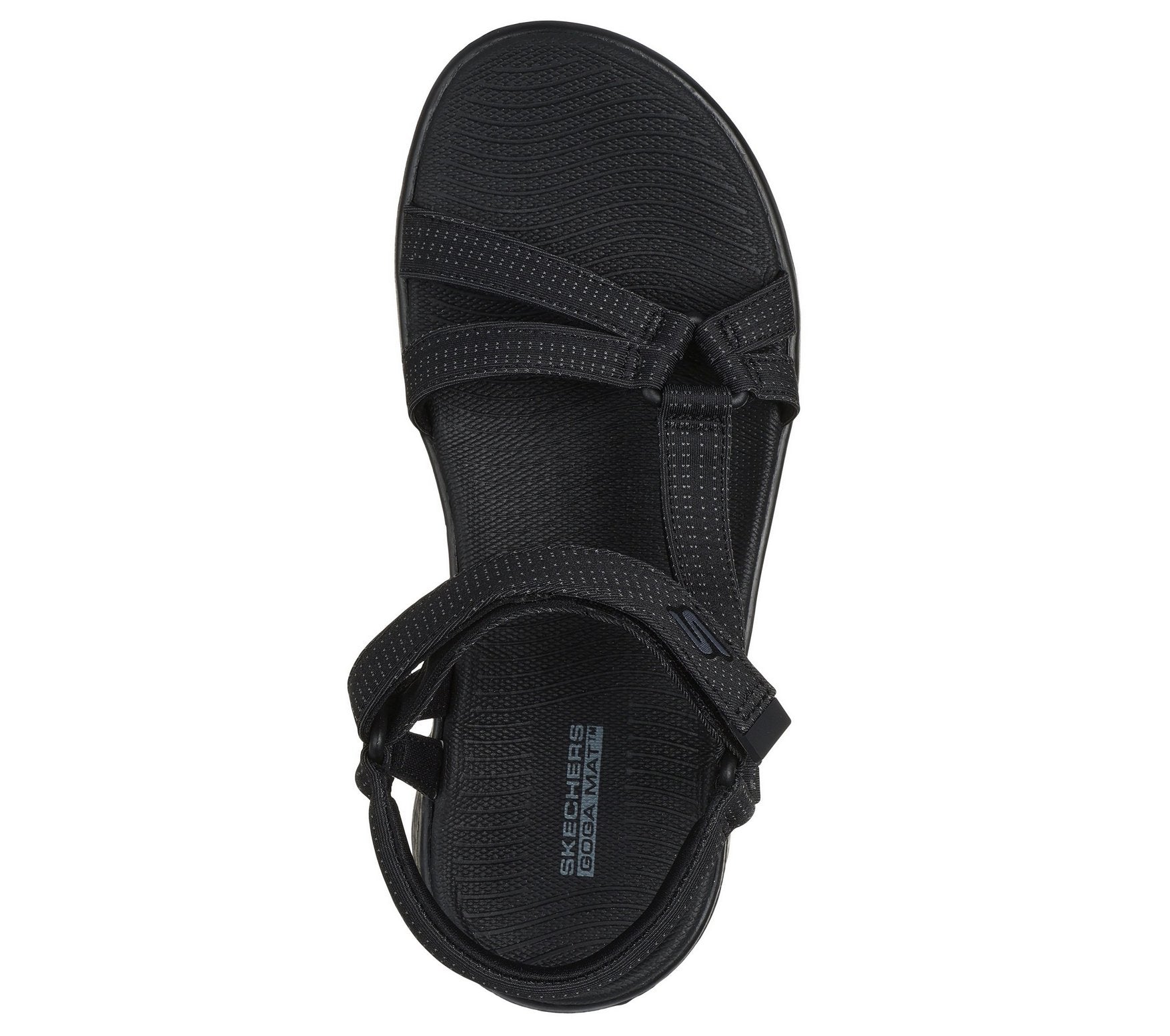 141451 GO WALK FLEX NERO SANDALO DONNA