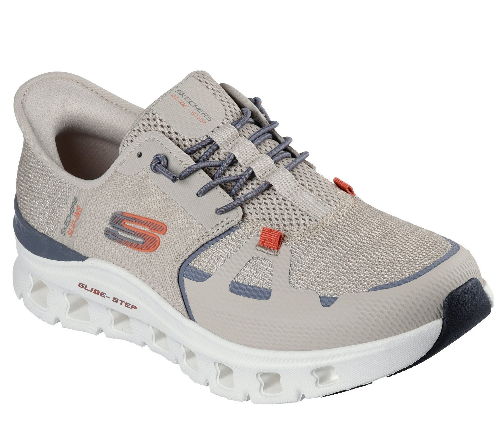 232930 GLIDE STEP TAUPE SLIP INS UOMO