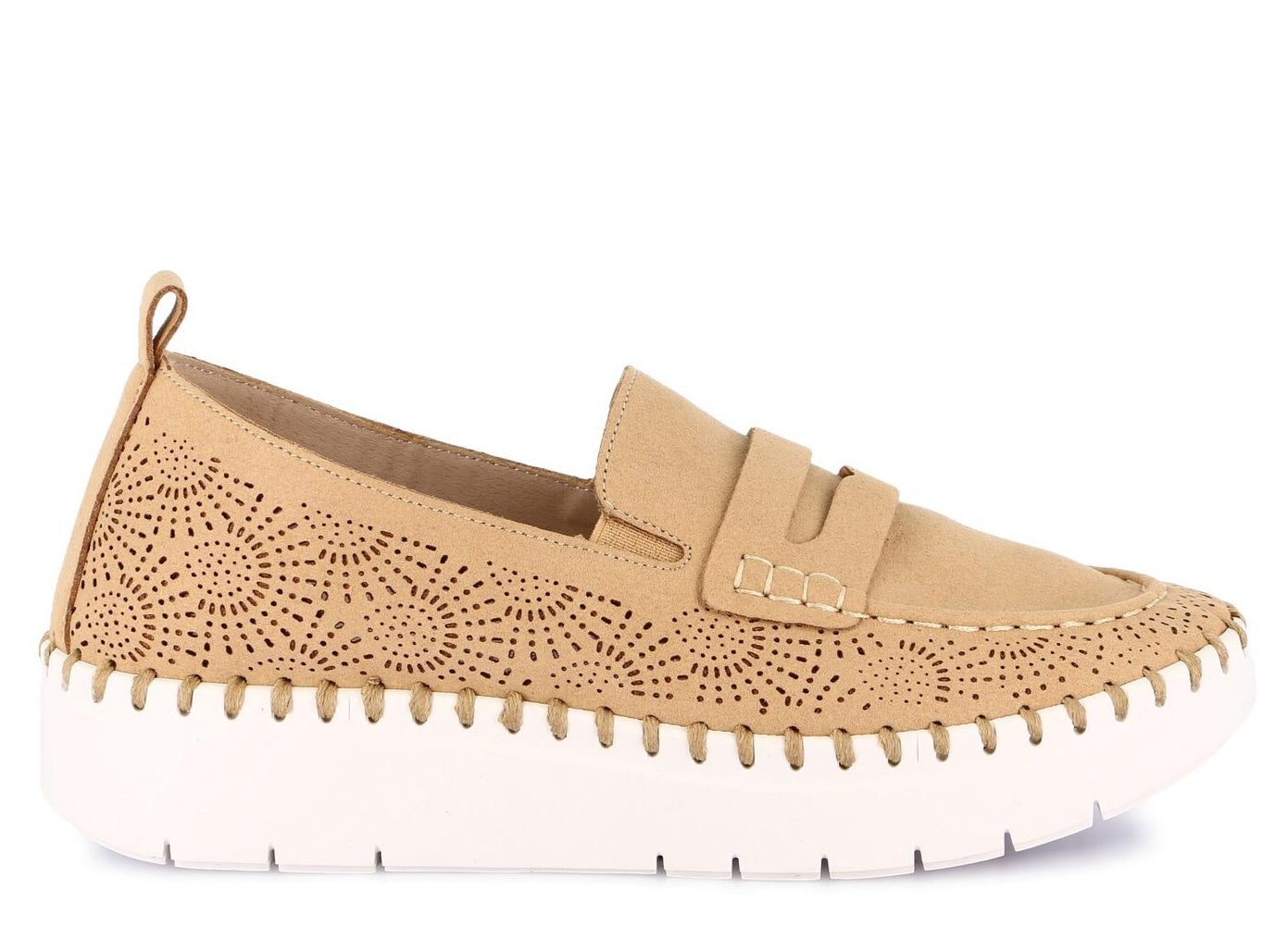 SILI SC6182 SABBIA MOCASSINO DONNA