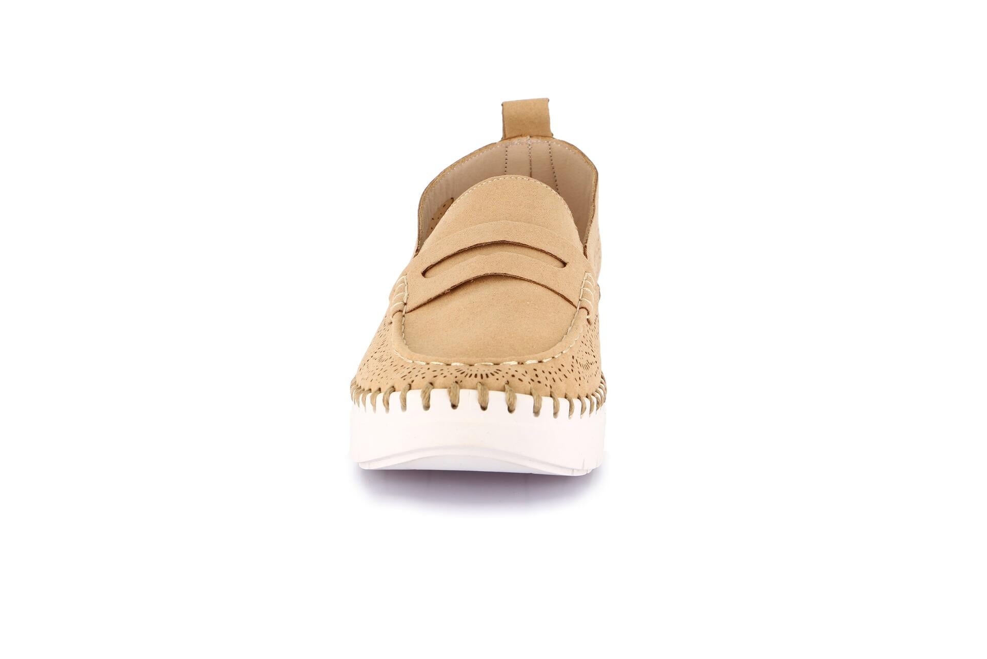 SILI SC6182 SABBIA MOCASSINO DONNA