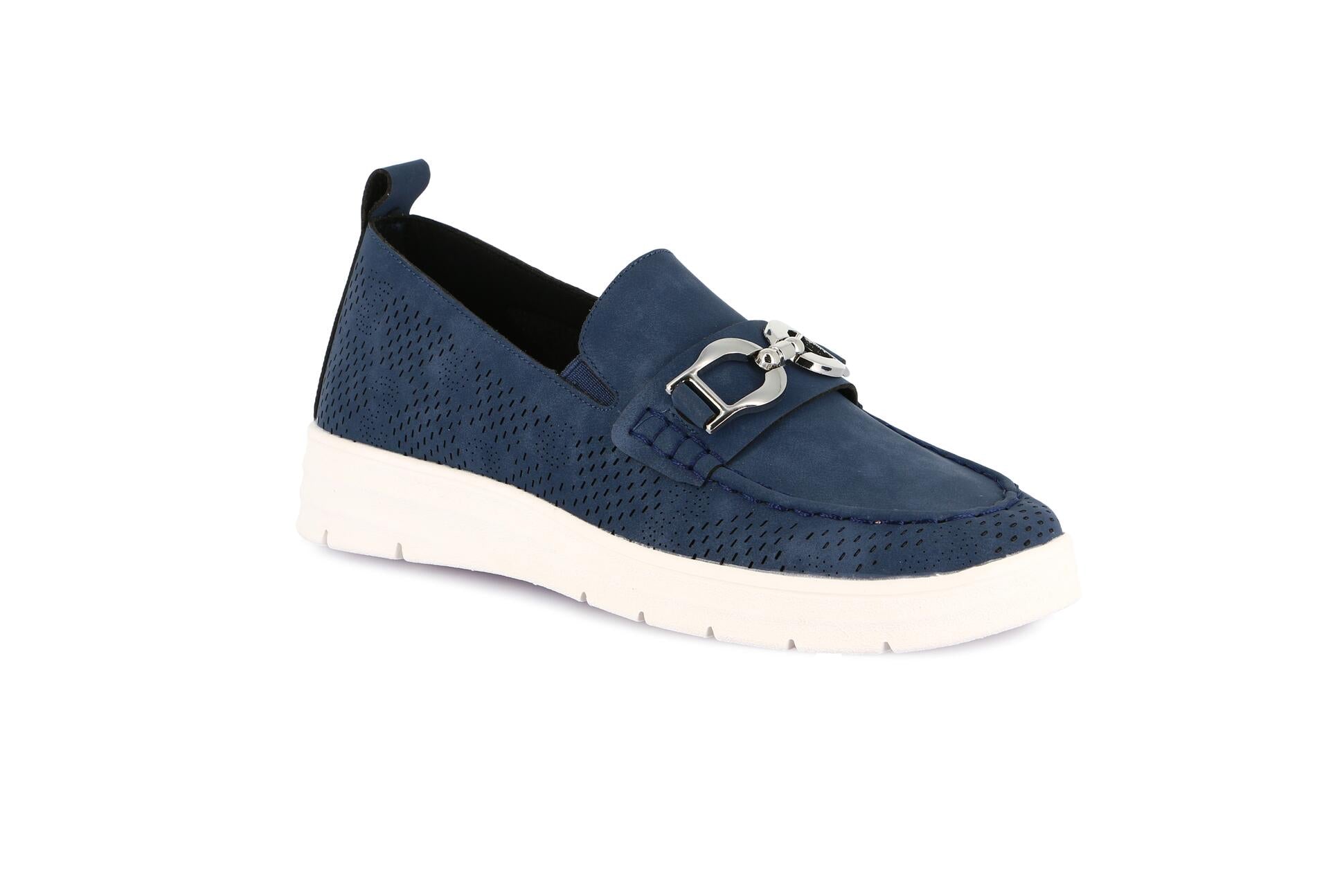 SIVI SC6256 BLU MOCASSINO DONNA
