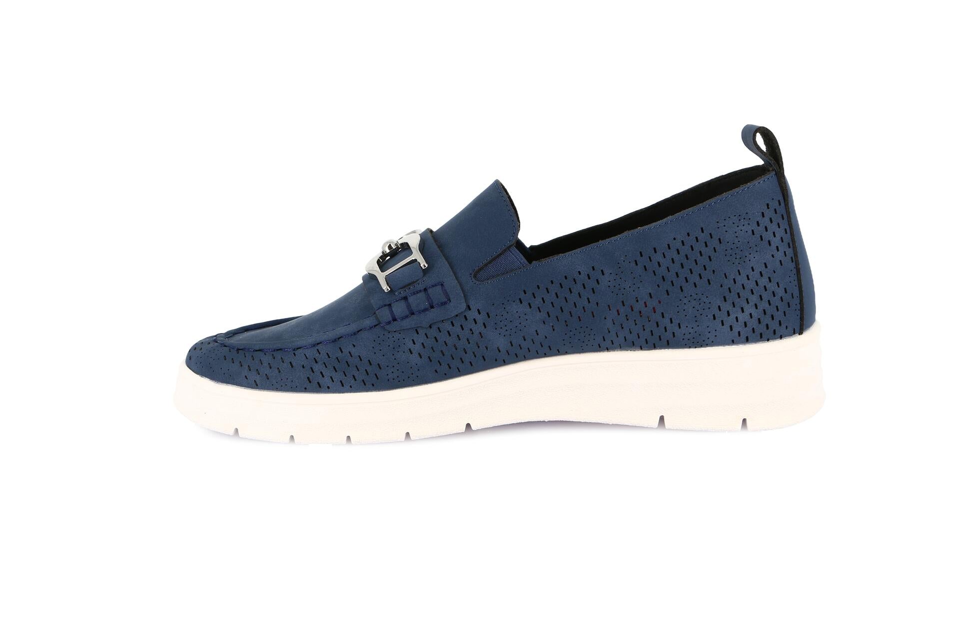 SIVI SC6256 BLU MOCASSINO DONNA