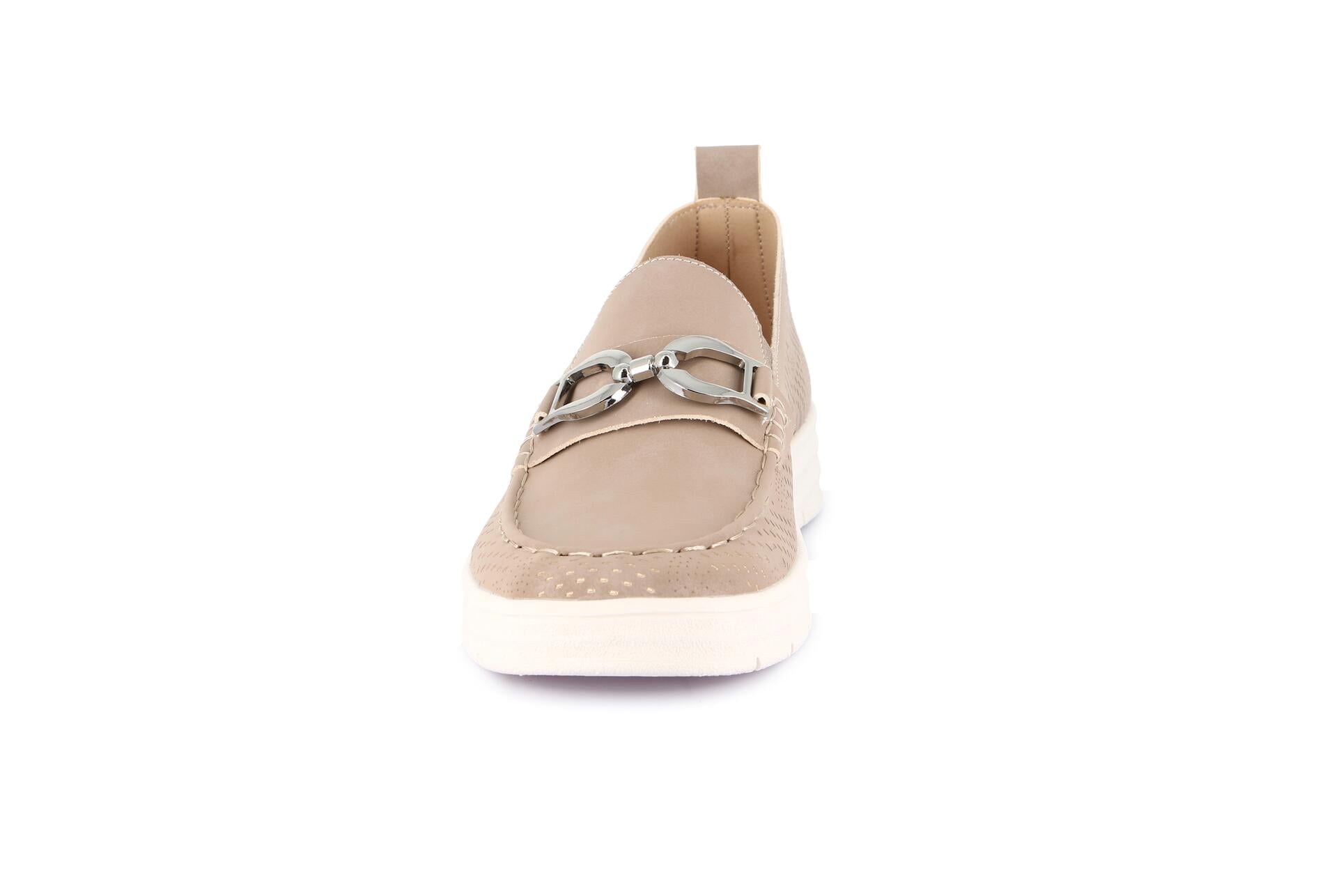 SIVI SC6256 TAUPE MOCASSINO DONNA