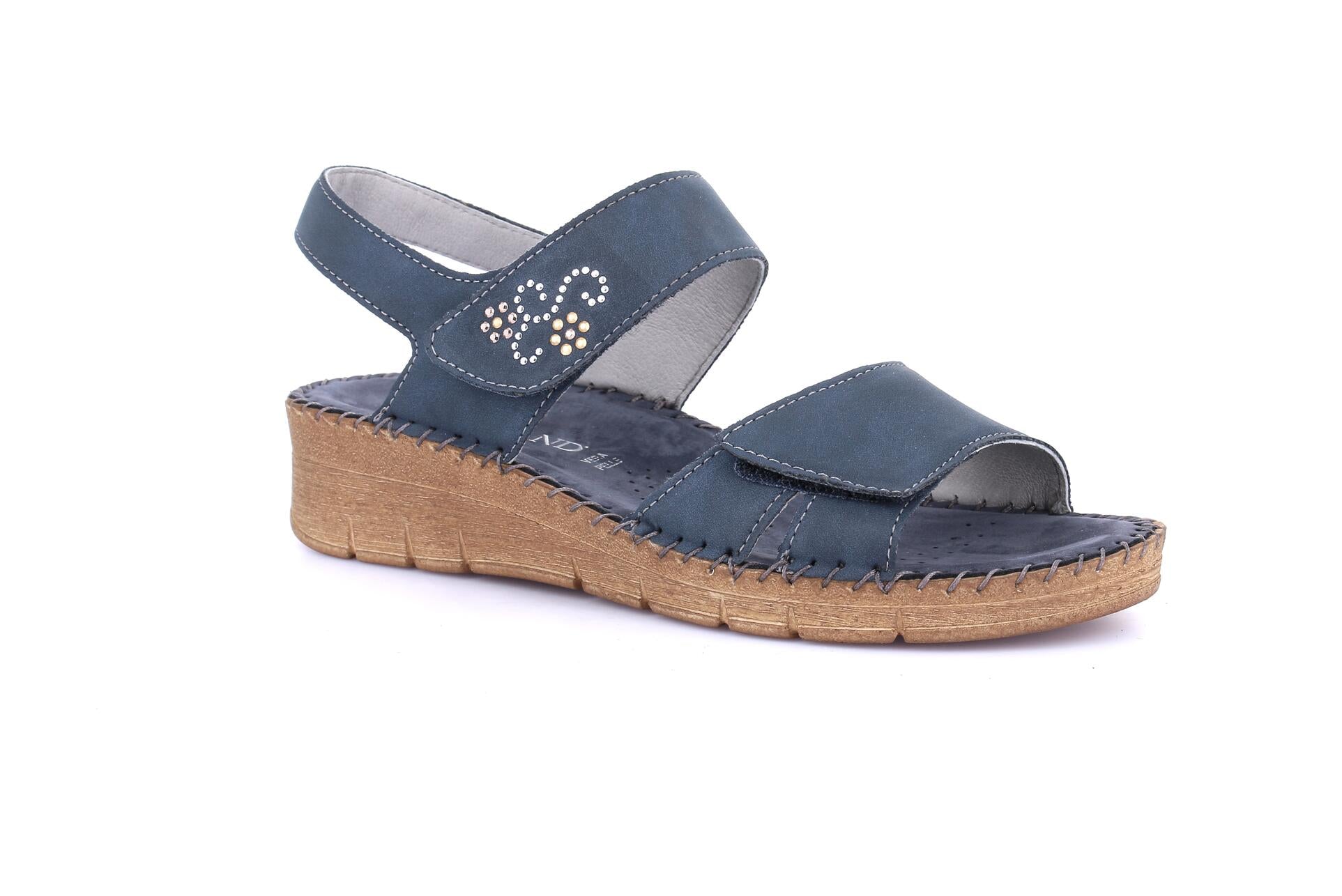 PALO SA1975 BLU SANDALO DONNA