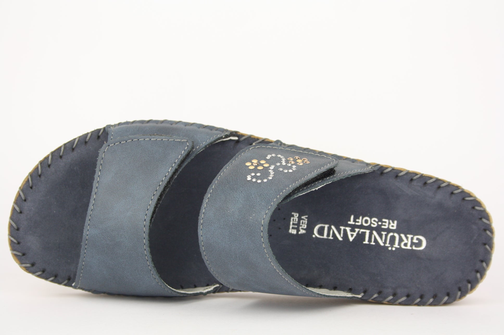 PALO CI3100 BLU CIABATTA SANDALO DONNA
