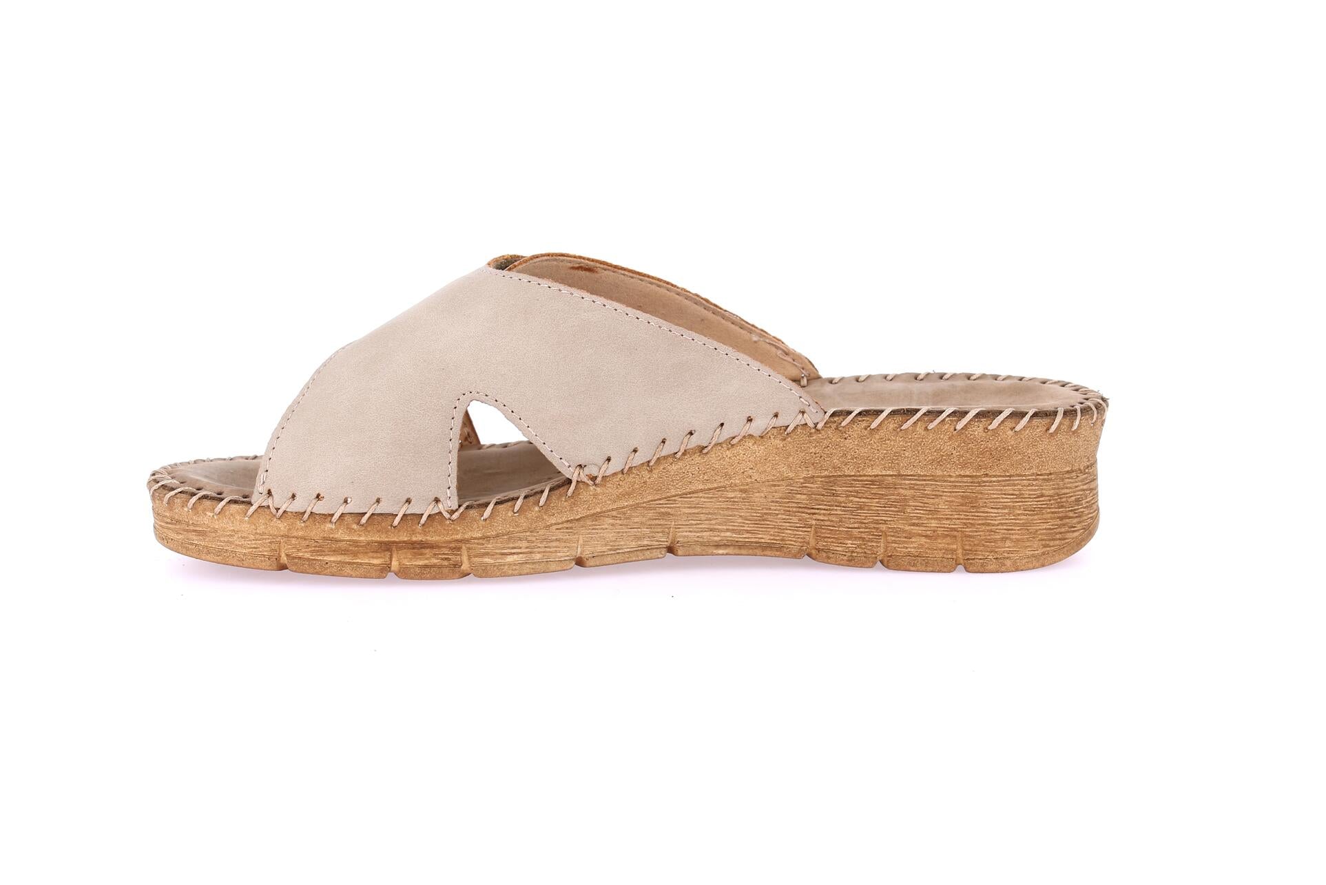 PALO CI3099 TAUPE CIABATTA SANDALO DONNA