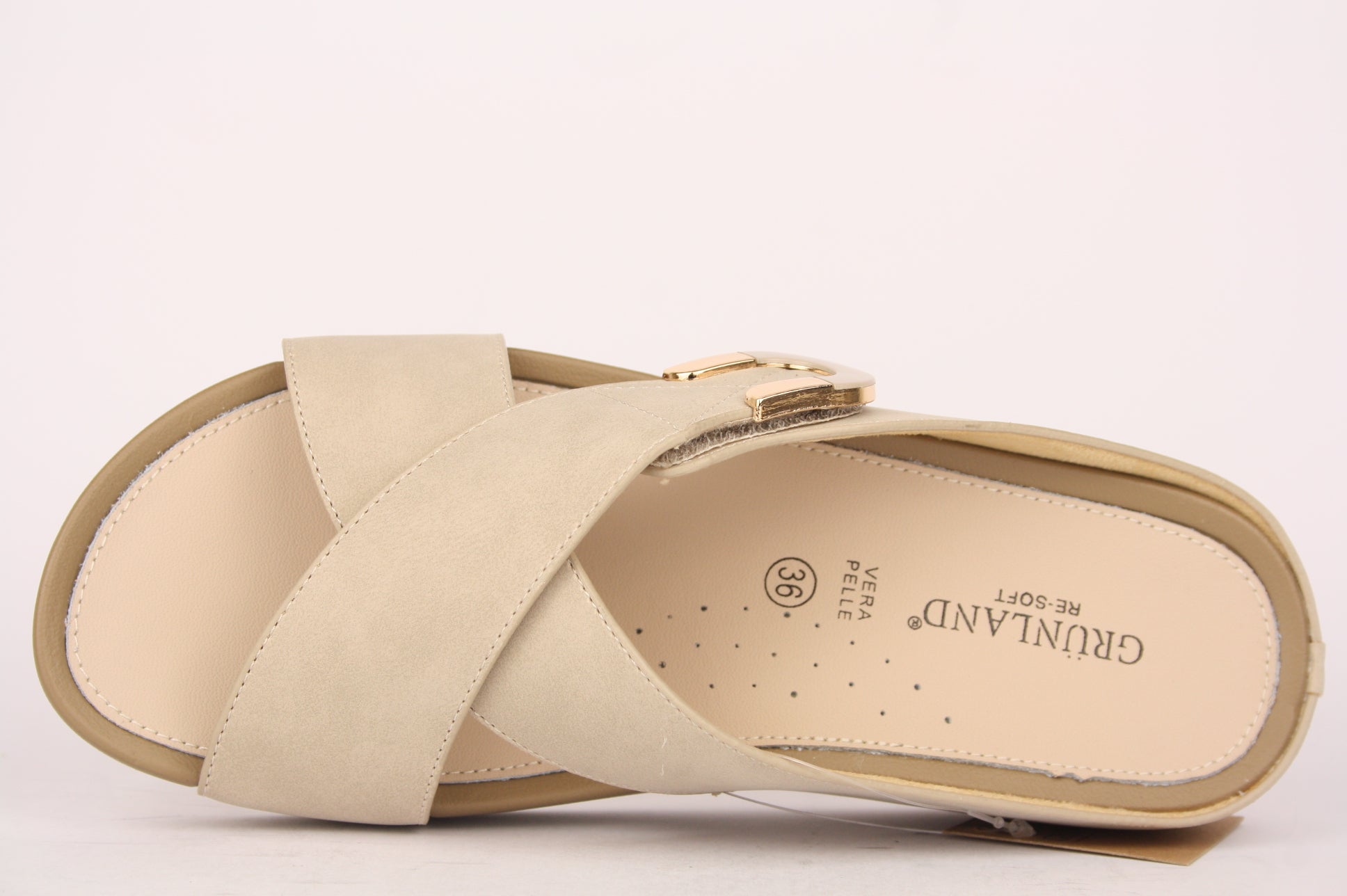 DIRA CI3116 BEIGE CIABATTA SANDALO DONNA