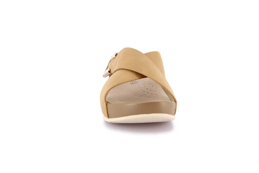 DIRA CI3116 CUOIO CIABATTA SANDALO DONNA