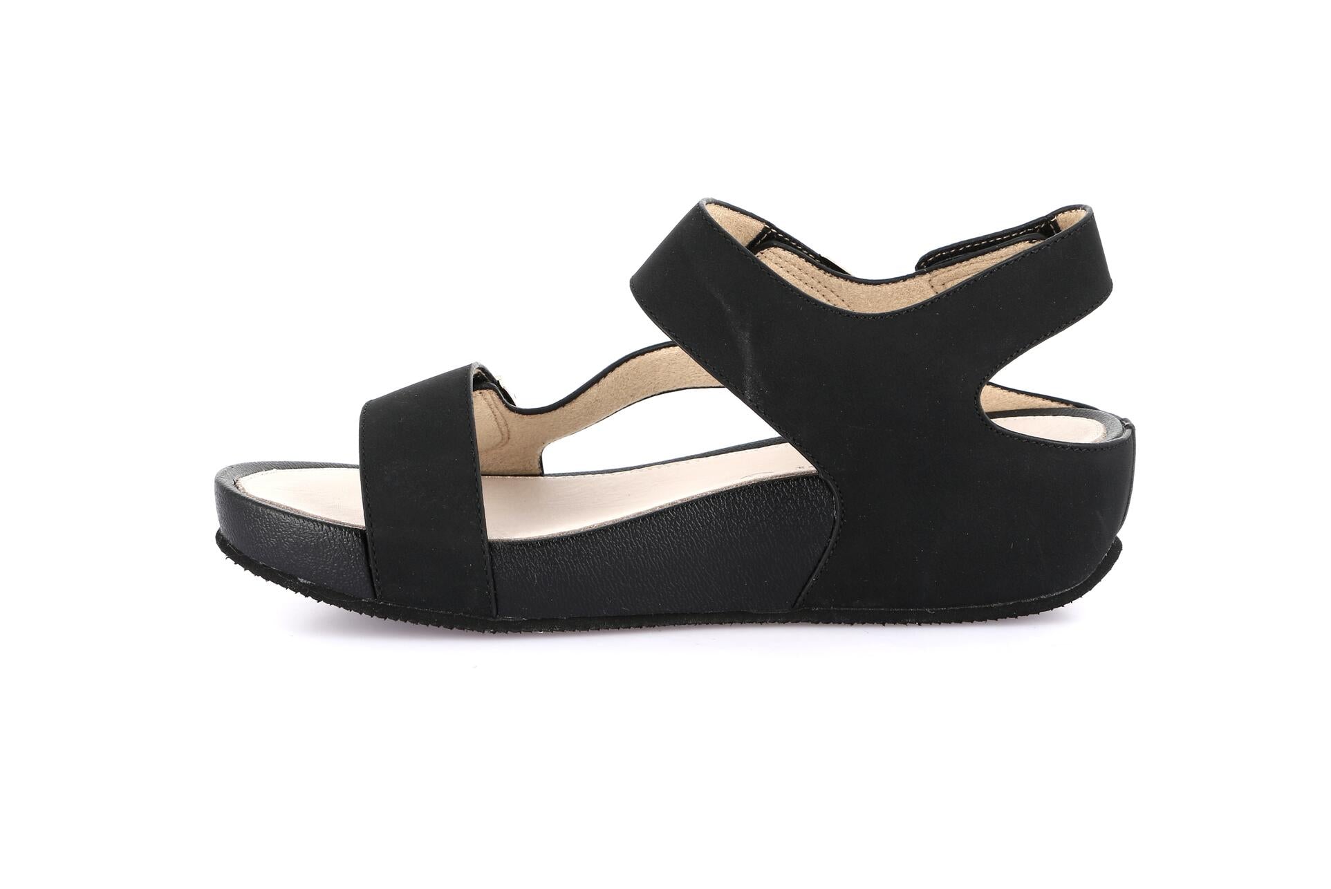 DIRA SA1996 NERO SANDALO DONNA