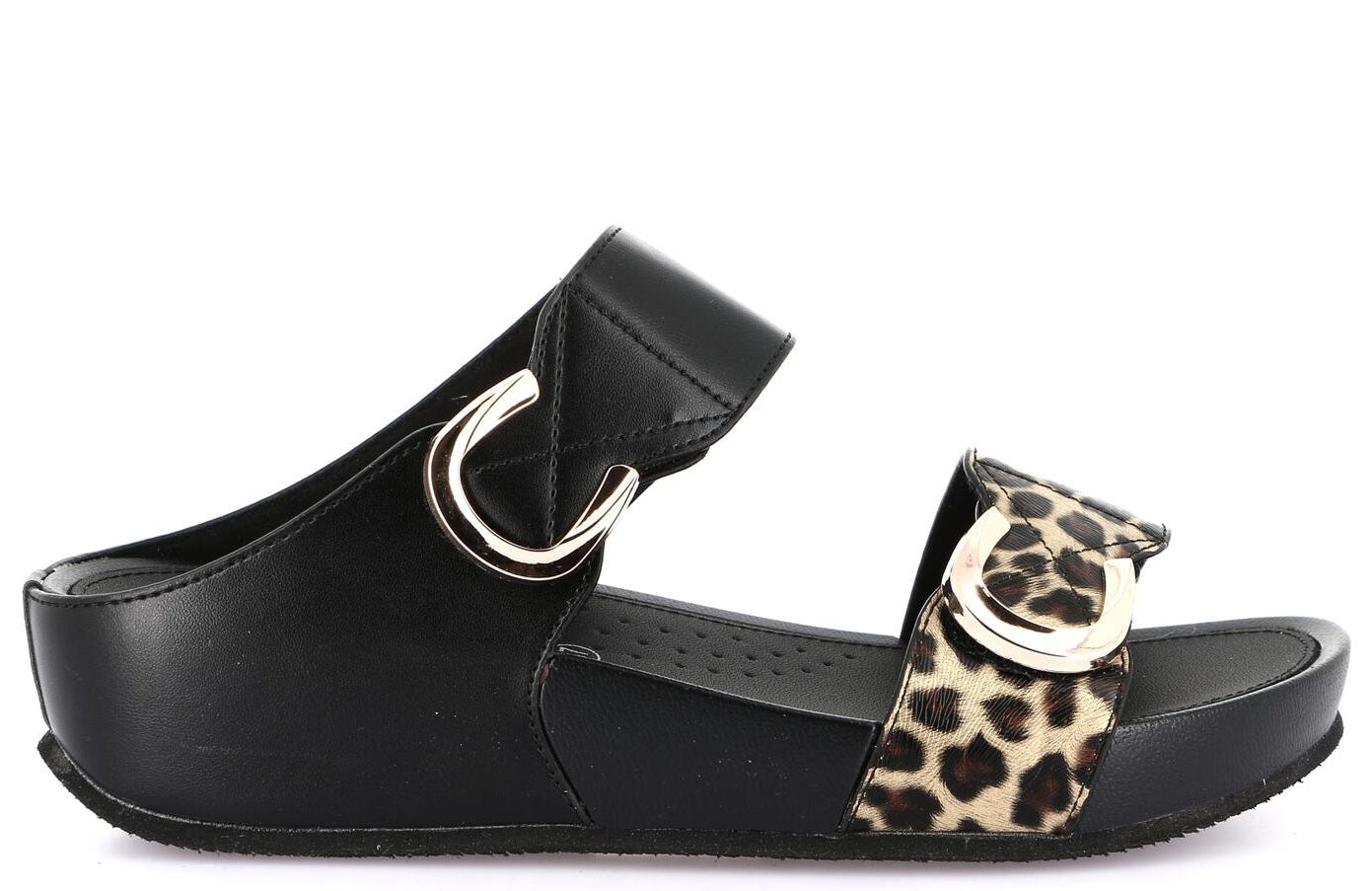 DIRA CI3124 NERO CIABATTA SANDALO DONNA