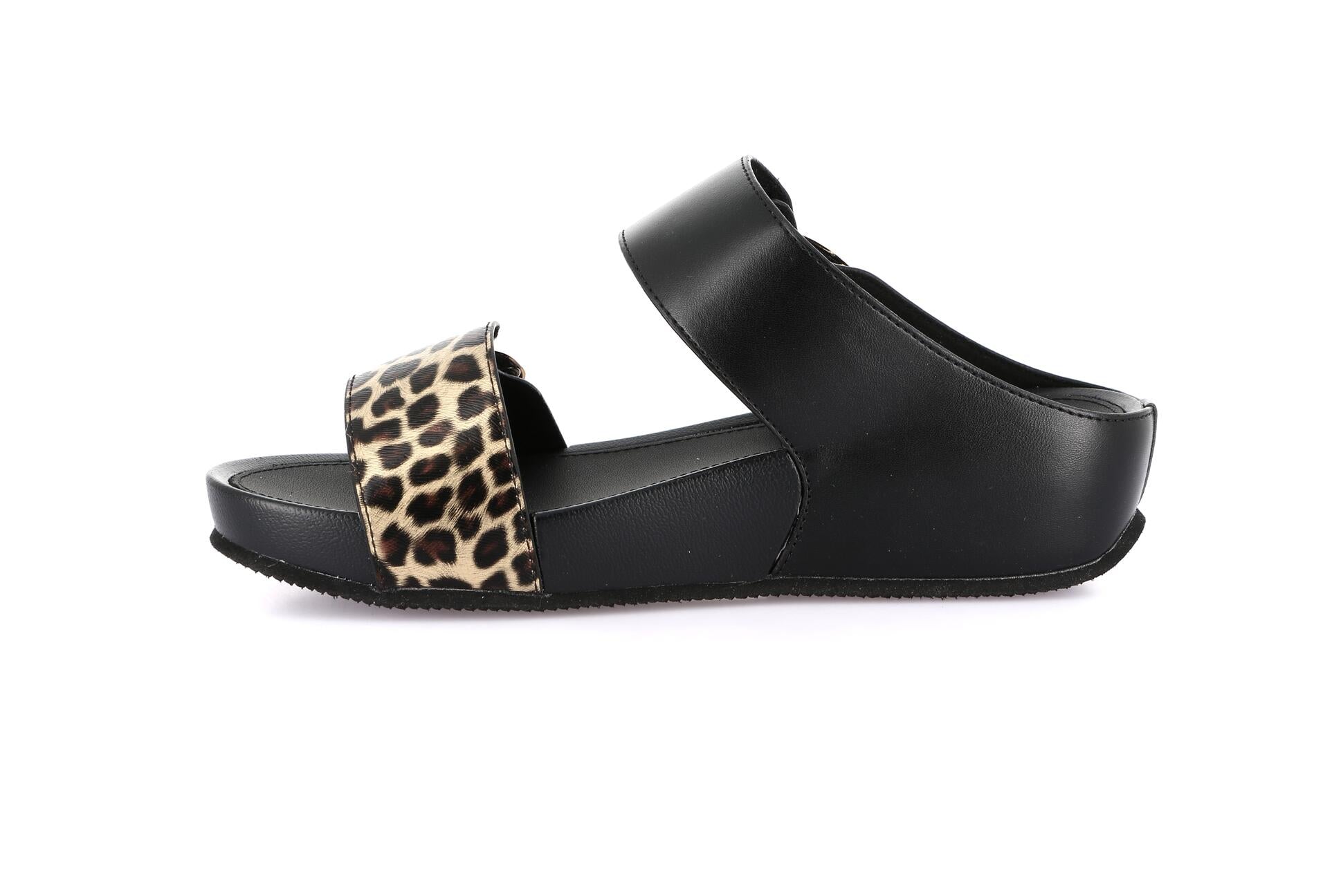 DIRA CI3124 NERO CIABATTA SANDALO DONNA