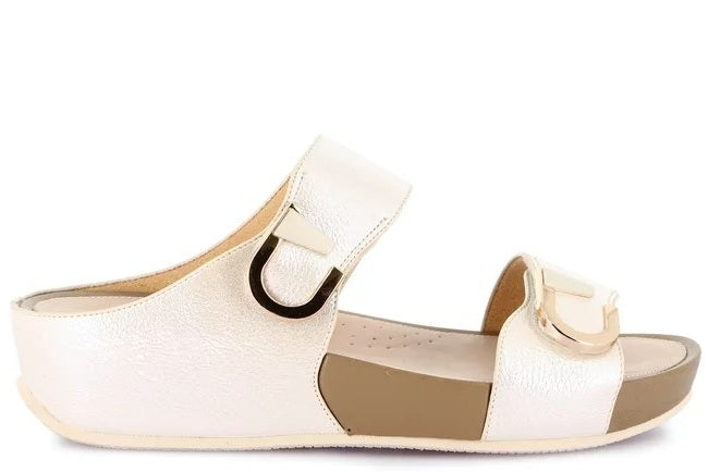 DIRA CI3117 BIANCO CIABATTA SANDALO DONNA