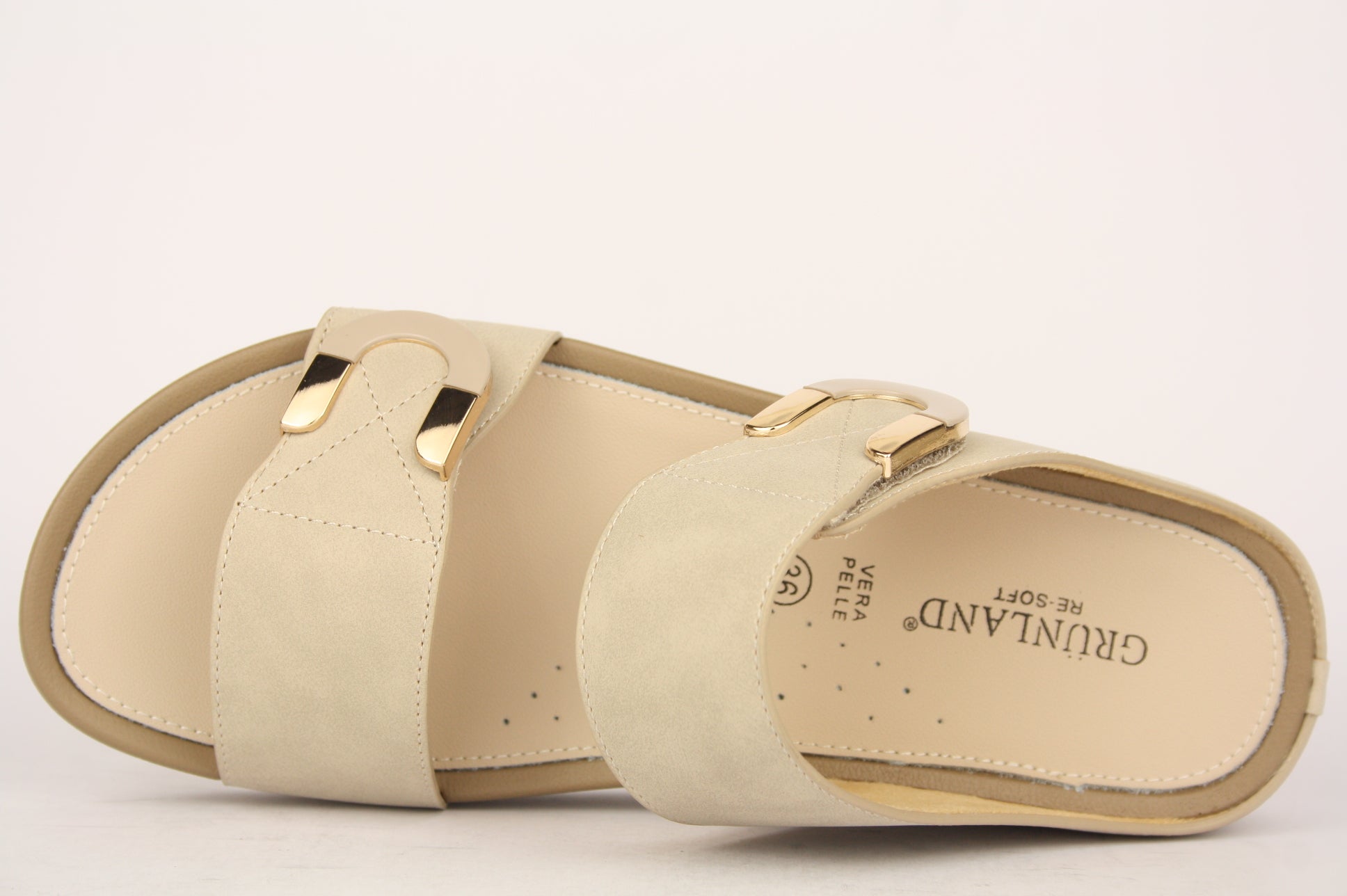 DIRA CI3114 BEIGE CIABATTA SANDALO DONNA