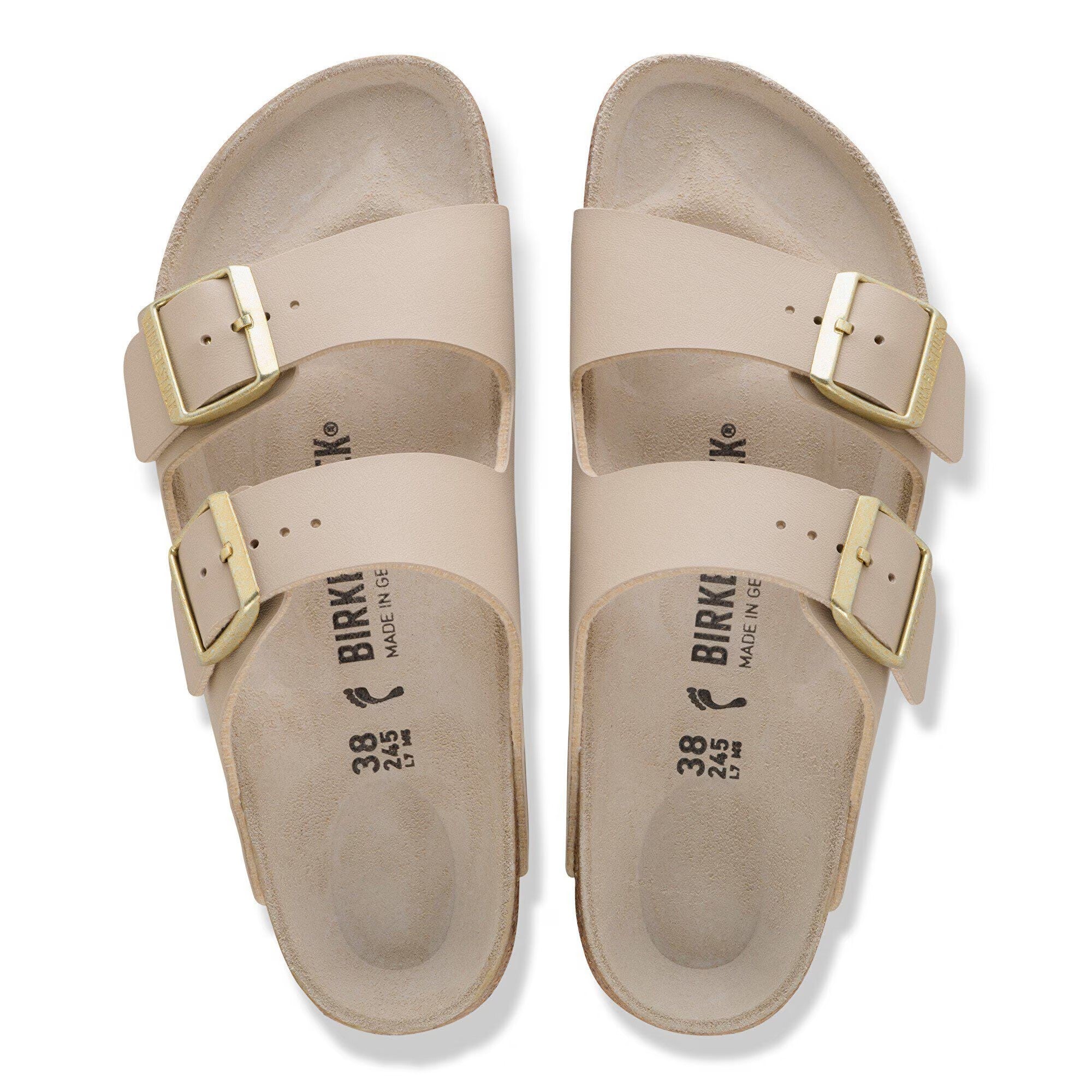 ARIZONA TRIPLES BEIGE CIABATTA SANDALO UNISEX CALZATURE