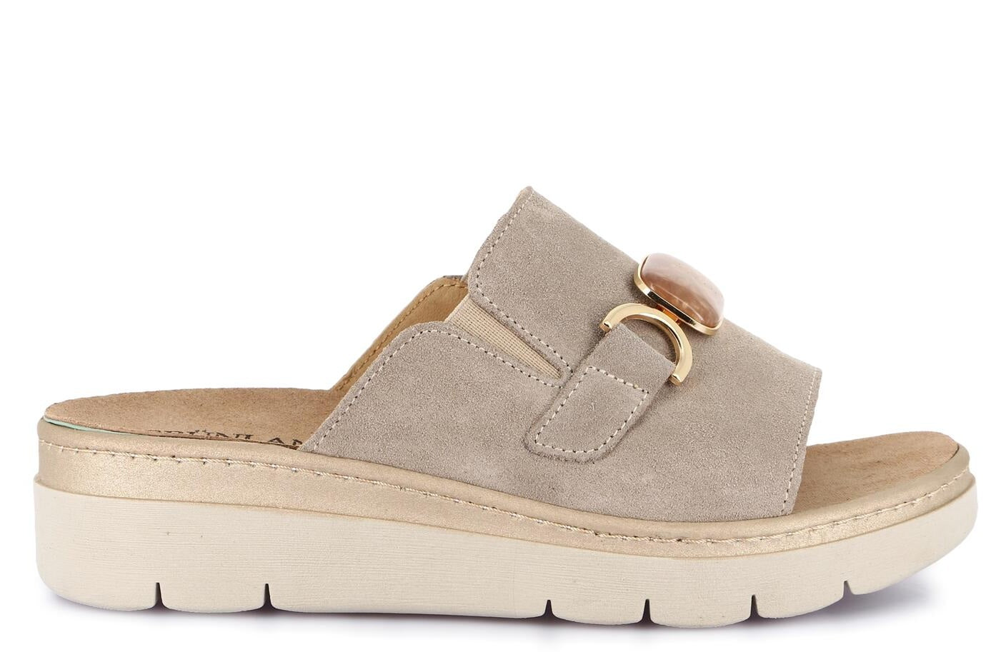MOLL CE0481 BEIGE CIABATTA SANDALO DONNA